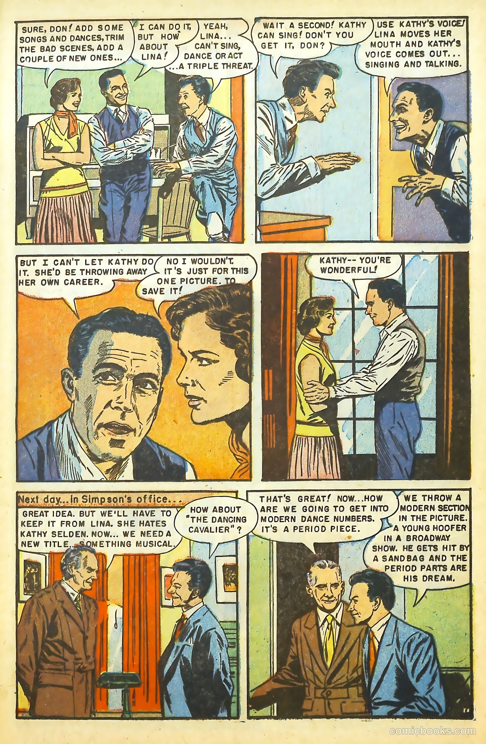Movie Love #14 (1952) — page 26 of 37