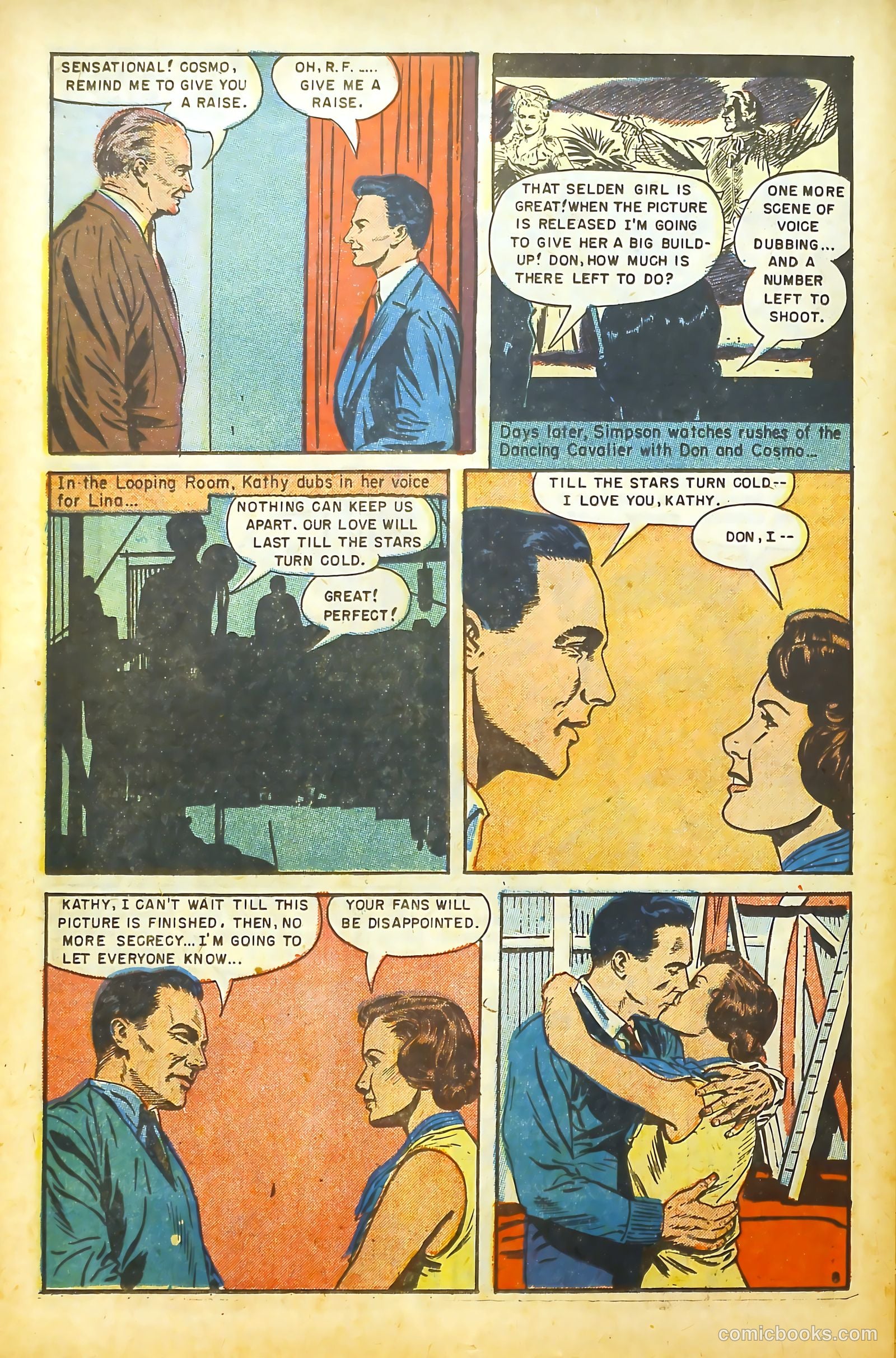 Movie Love #14 (1952) — page 27 of 37