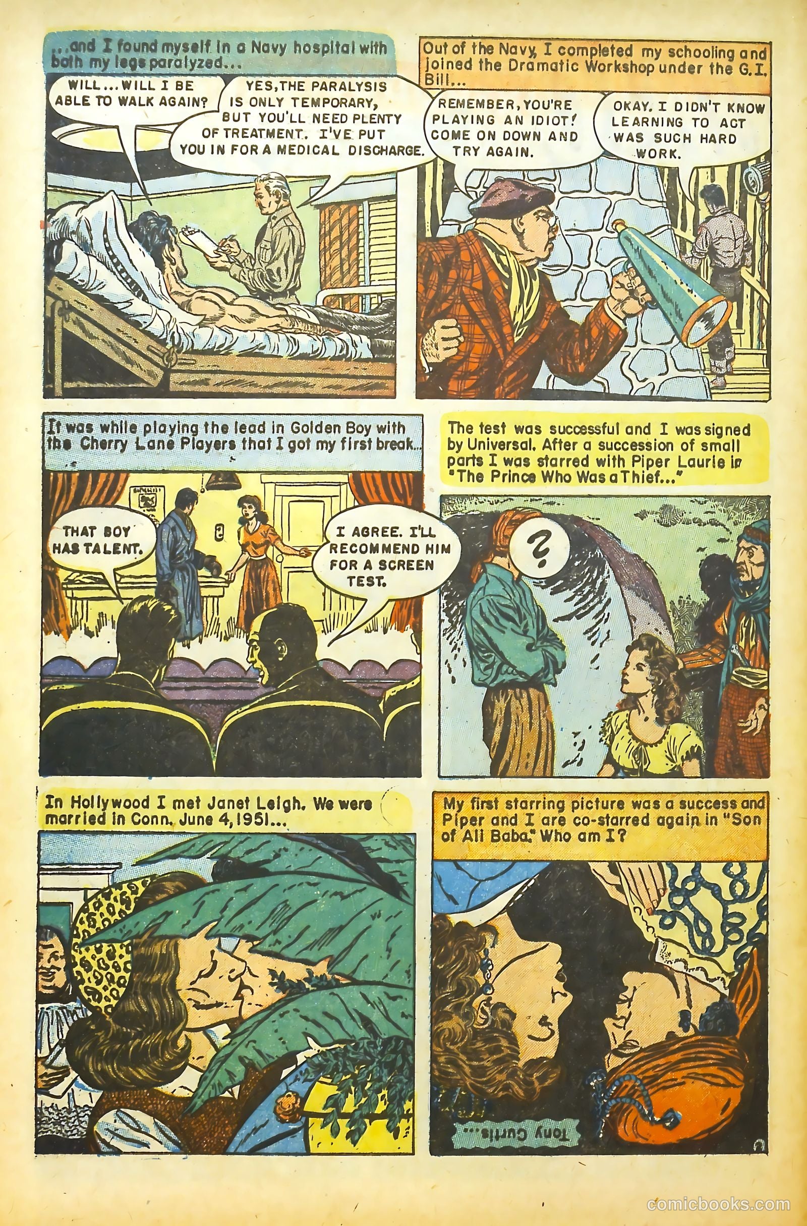Movie Love #14 (1952) — page 33 of 37