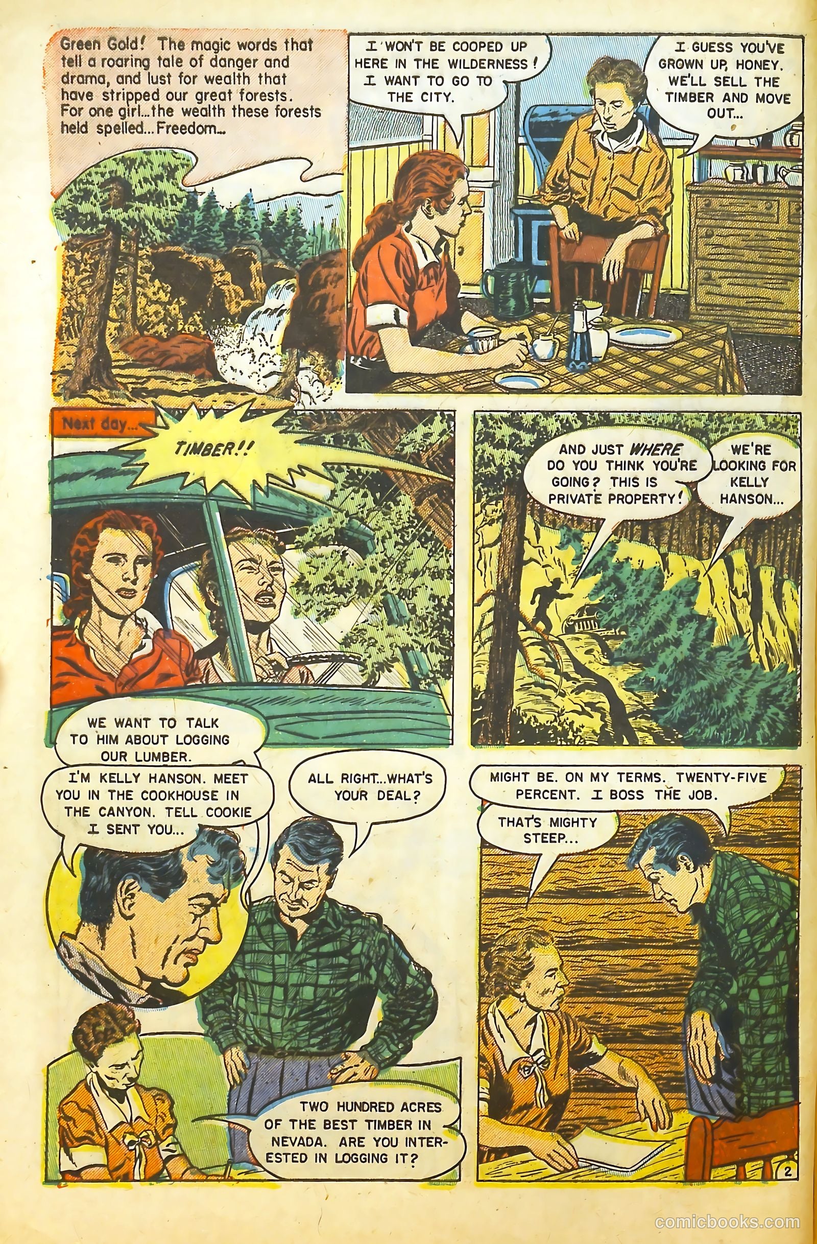 Movie Love #15 (1952) — page 5 of 37