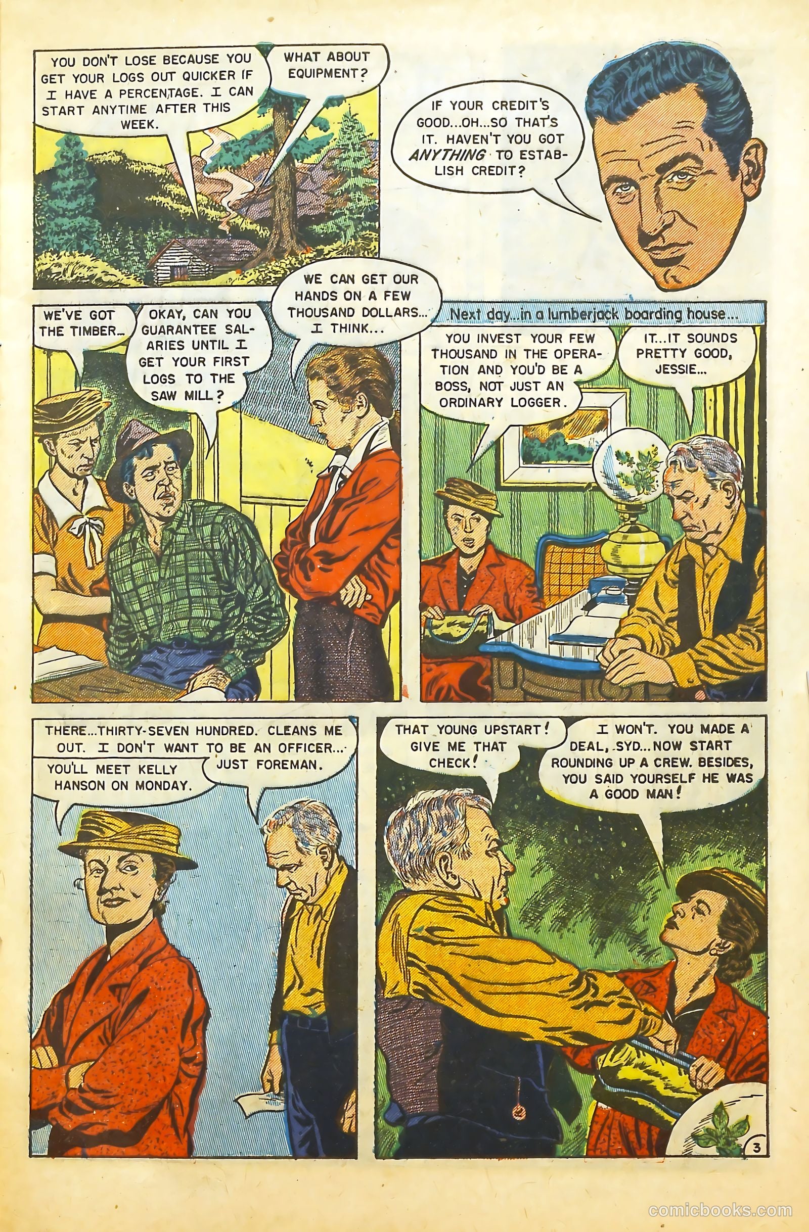 Movie Love #15 (1952) — page 6 of 37