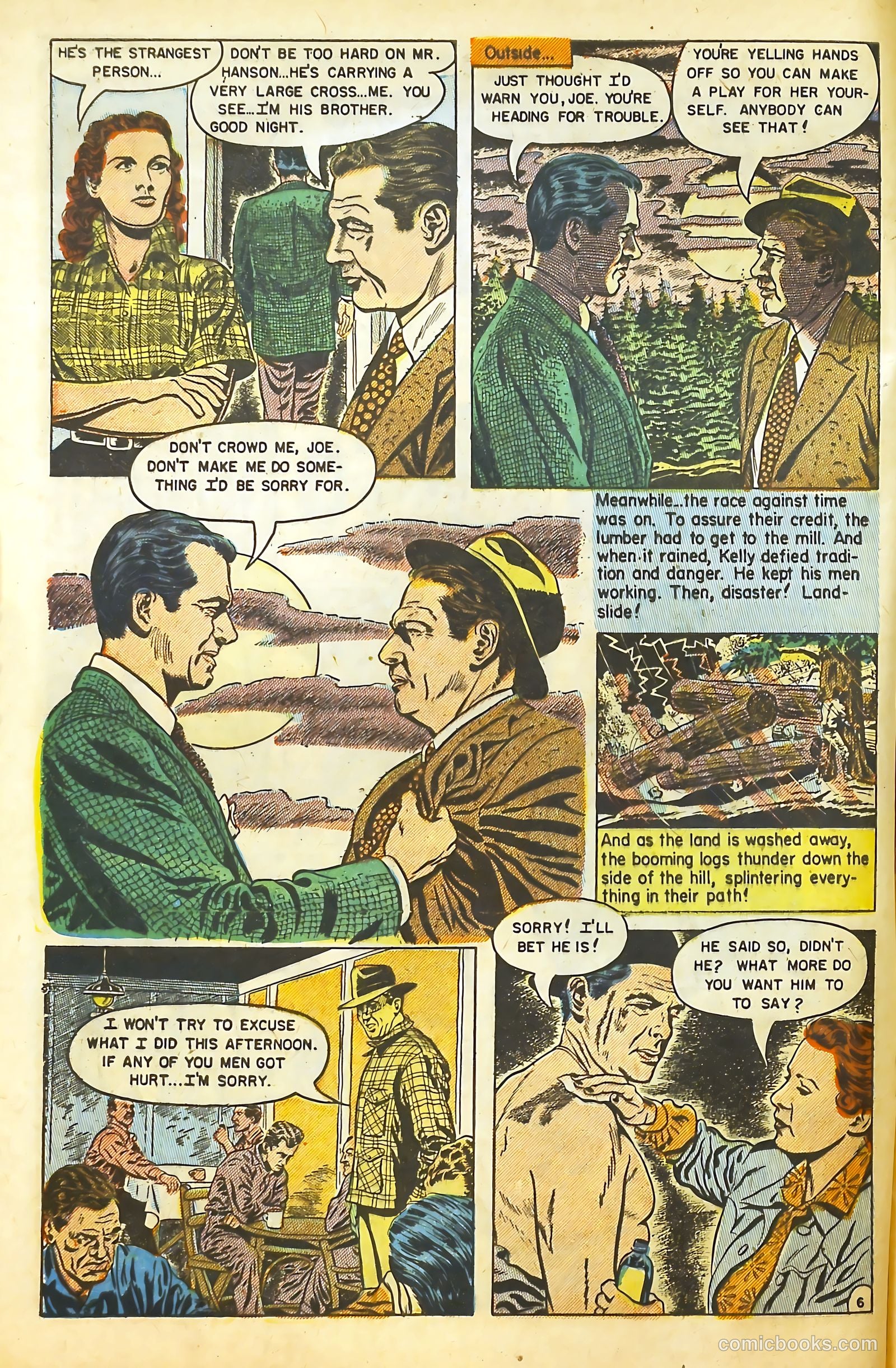 Movie Love #15 (1952) — page 9 of 37