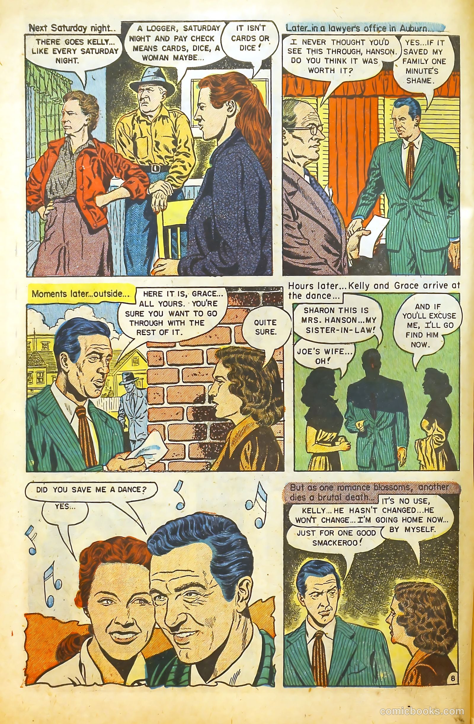 Movie Love #15 (1952) — page 11 of 37