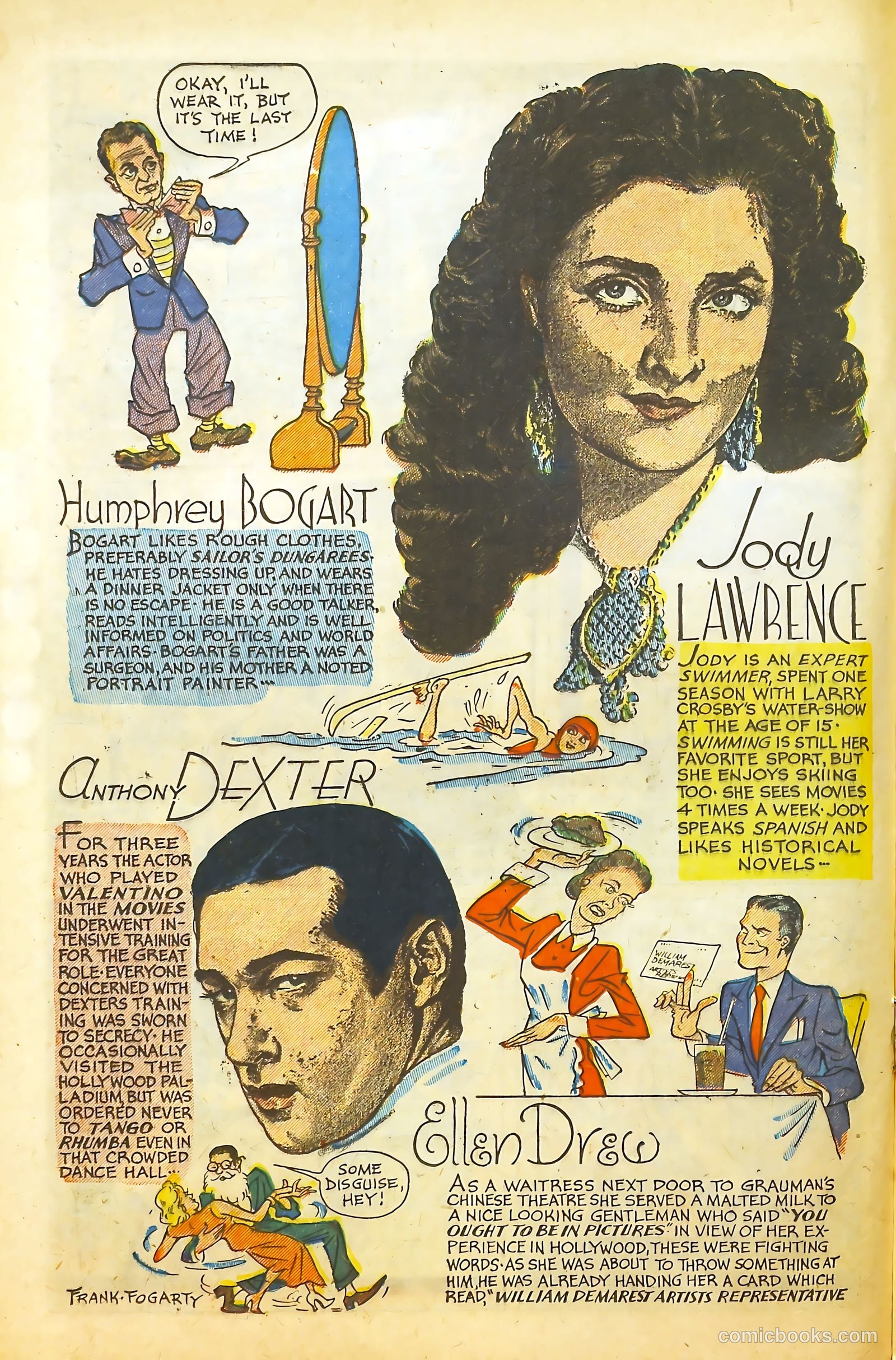 Movie Love #15 (1952) — page 17 of 37