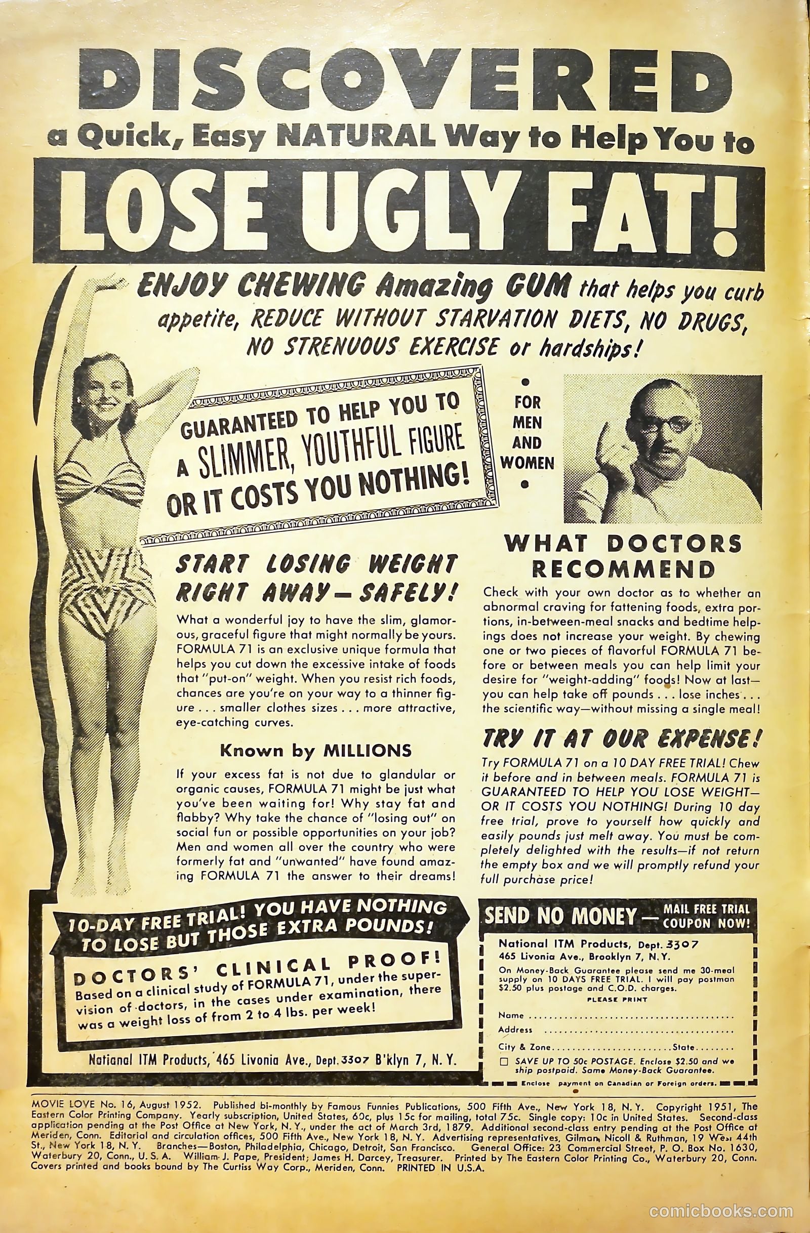 Movie Love #16 (1952) — page 3 of 37