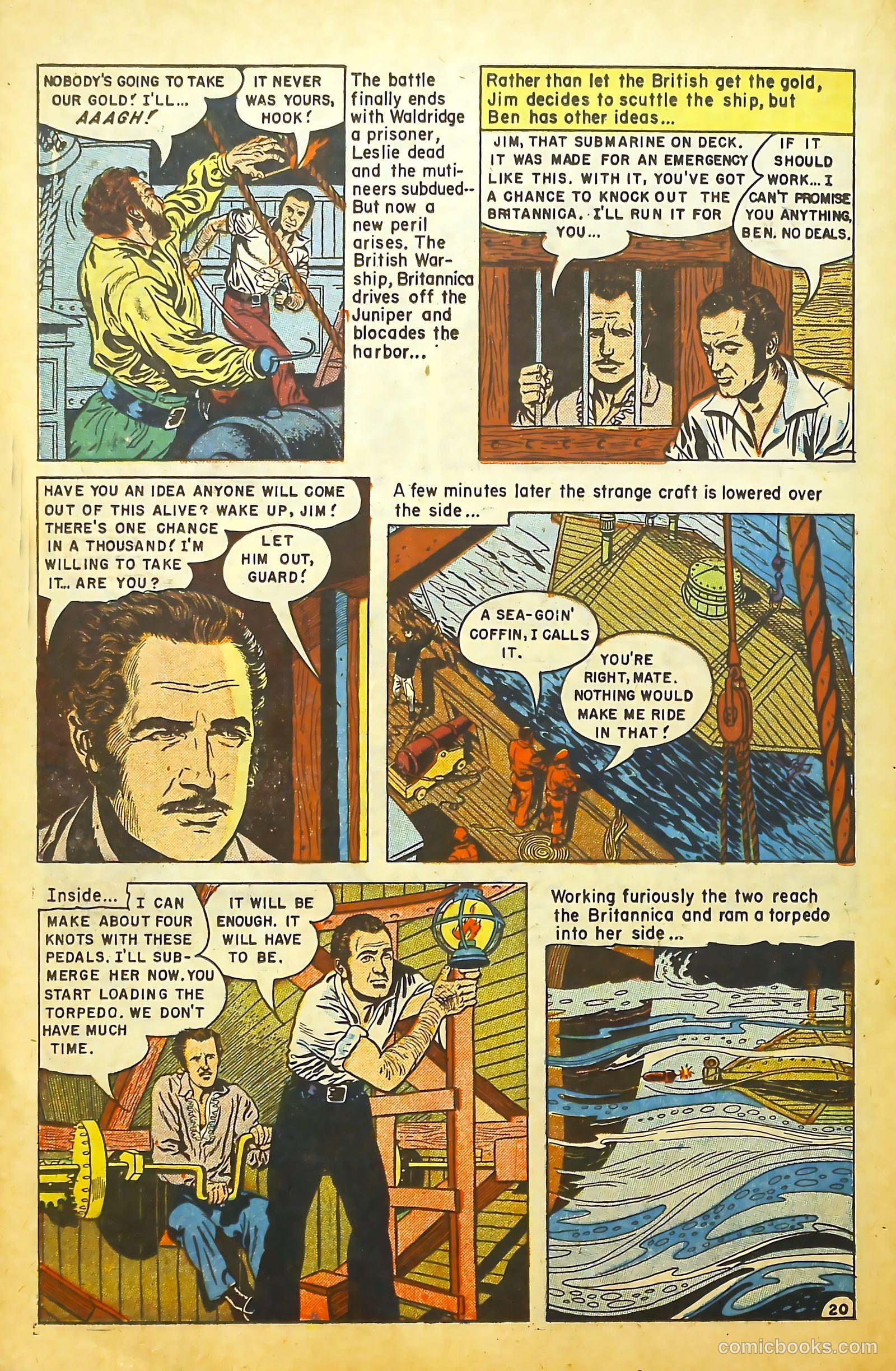 Movie Love #16 (1952) — page 23 of 37