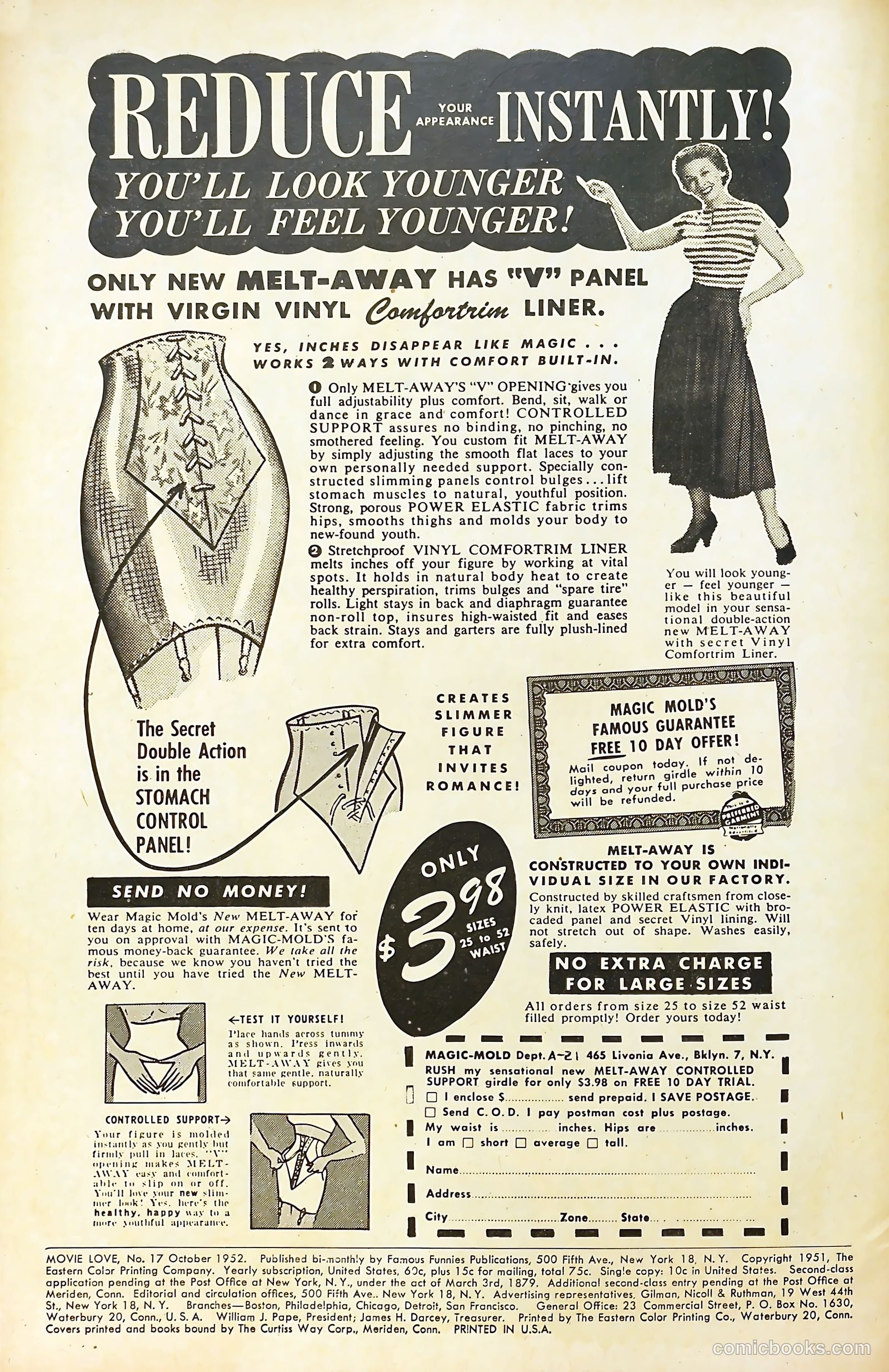 Movie Love #17 (1952) — page 2 of 36