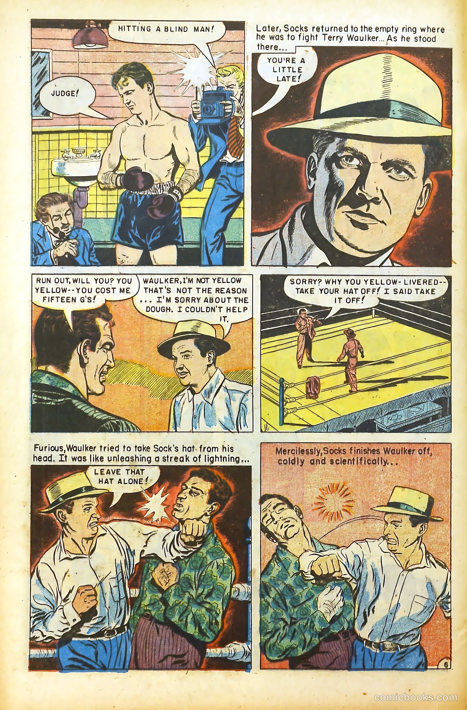 Movie Love #17 (1952) — page 8 of 36
