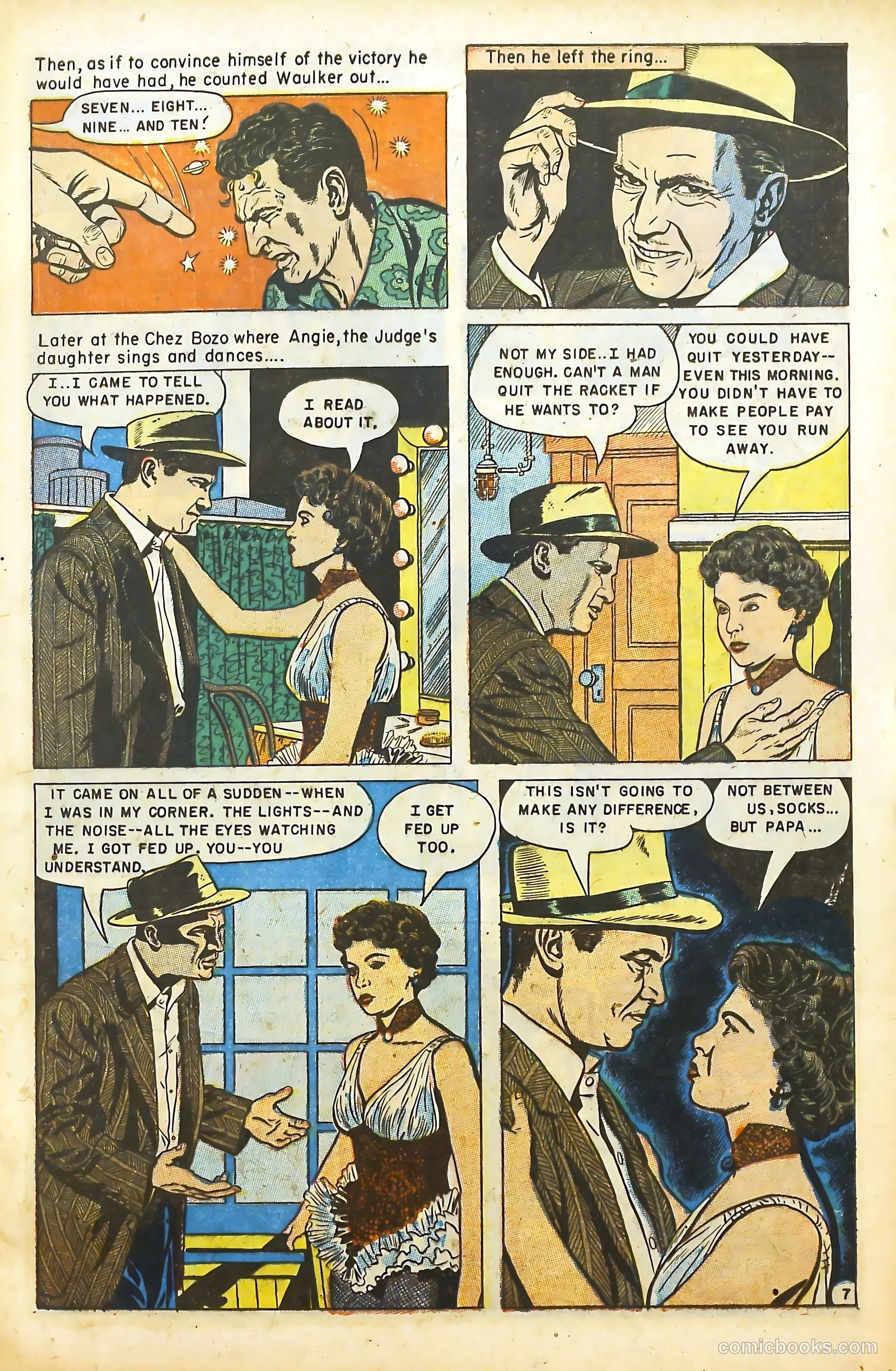 Movie Love #17 (1952) — page 9 of 36