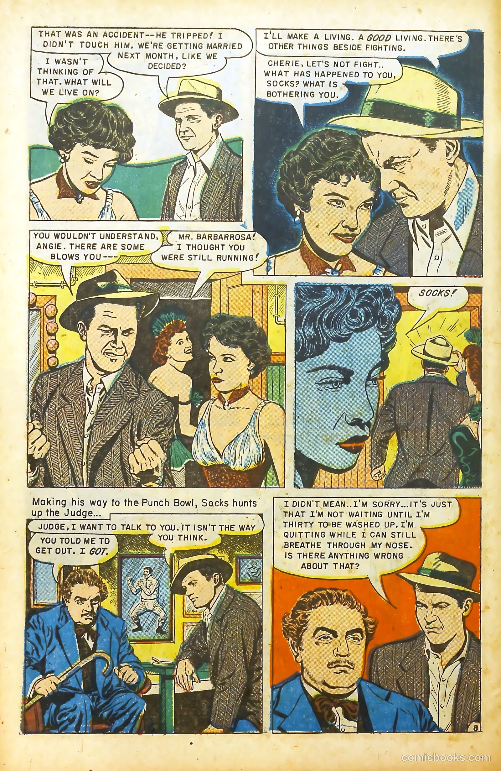 Movie Love #17 (1952) — page 10 of 36