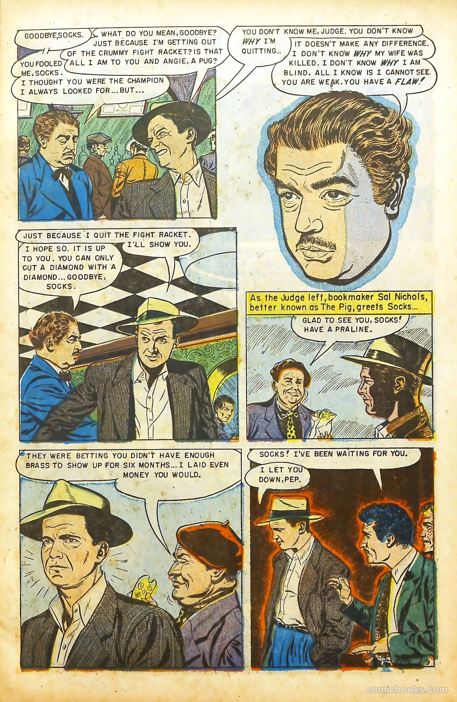 Movie Love #17 (1952) — page 11 of 36