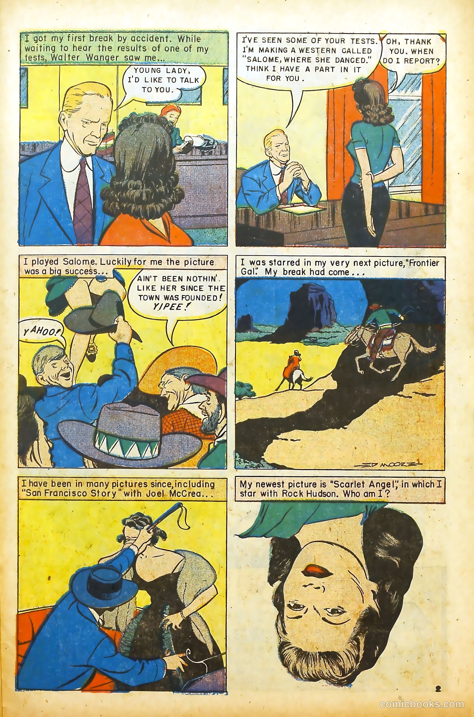 Movie Love #17 (1952) — page 27 of 36