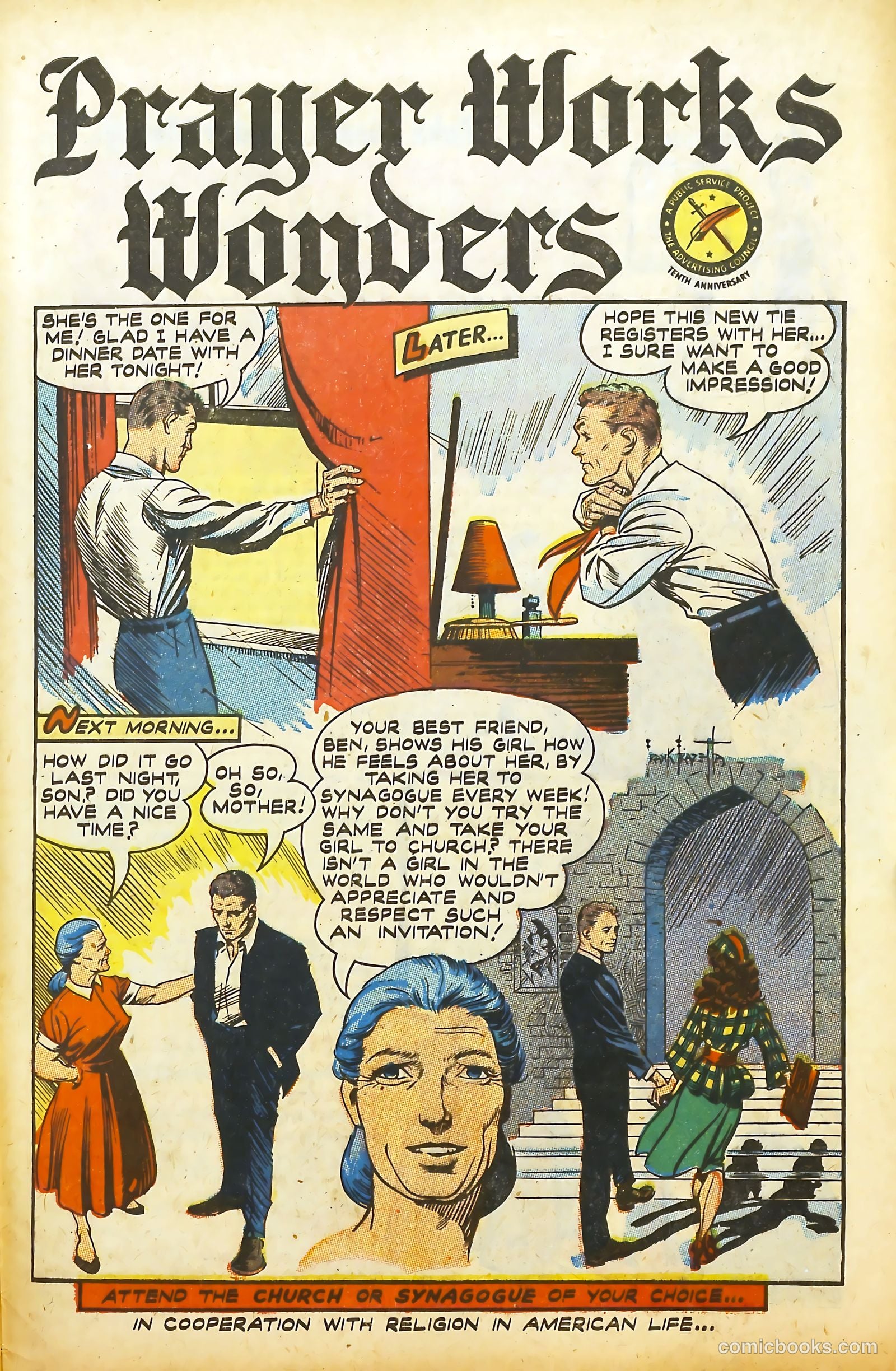 Movie Love #17 (1952) — page 33 of 36