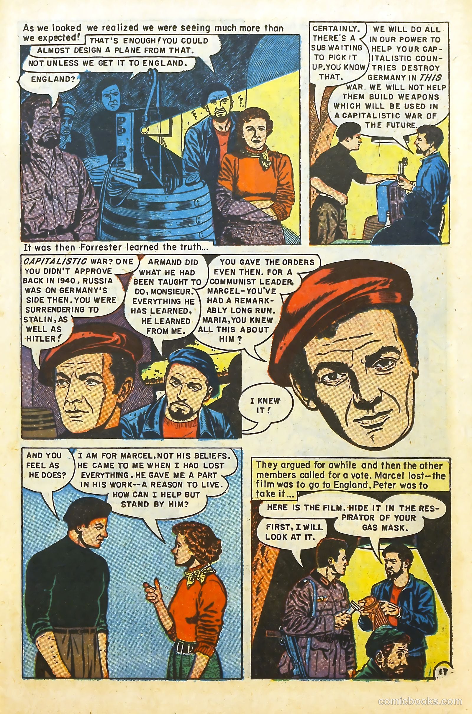 Movie Love #18 (1952) — page 19 of 36