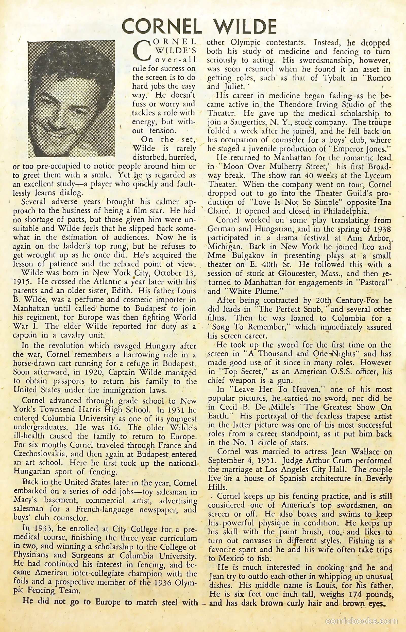 Movie Love #18 (1952) — page 23 of 36