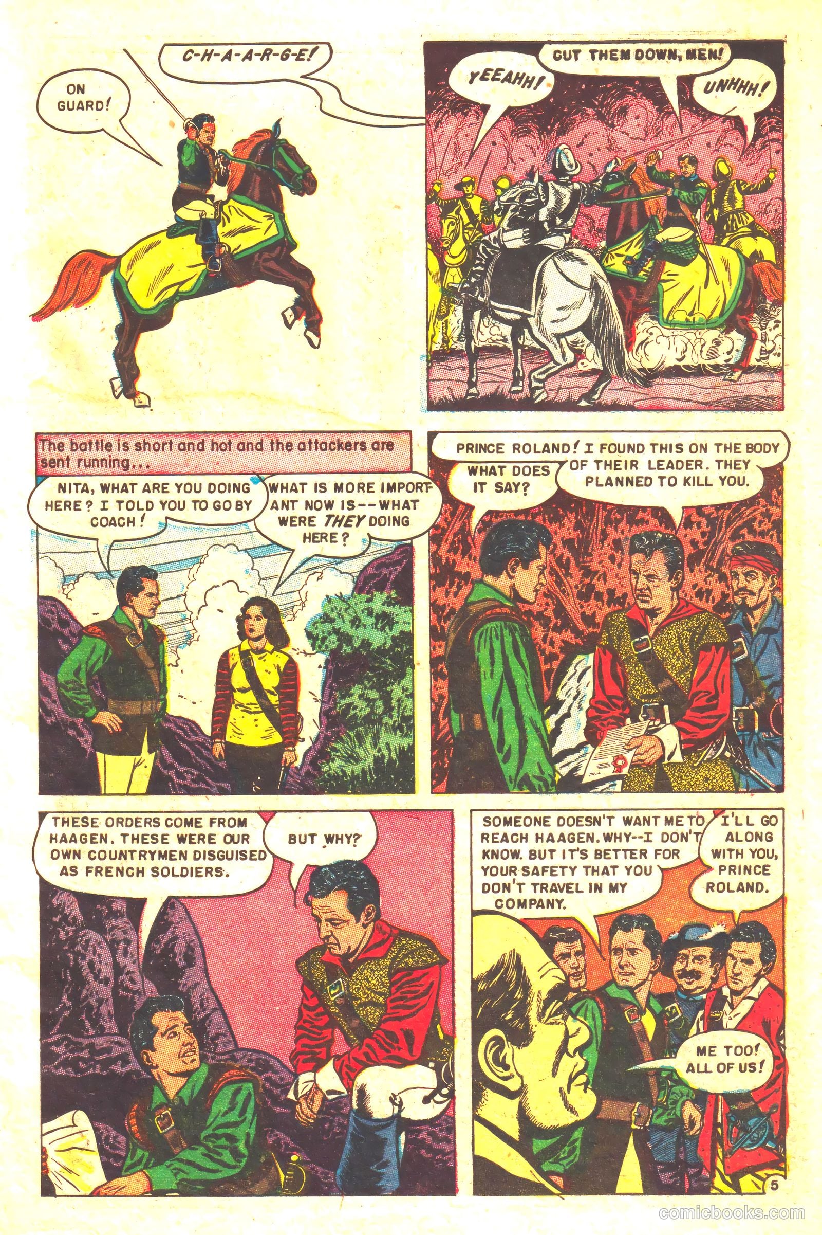 Movie Love #19 (1953) — page 7 of 36
