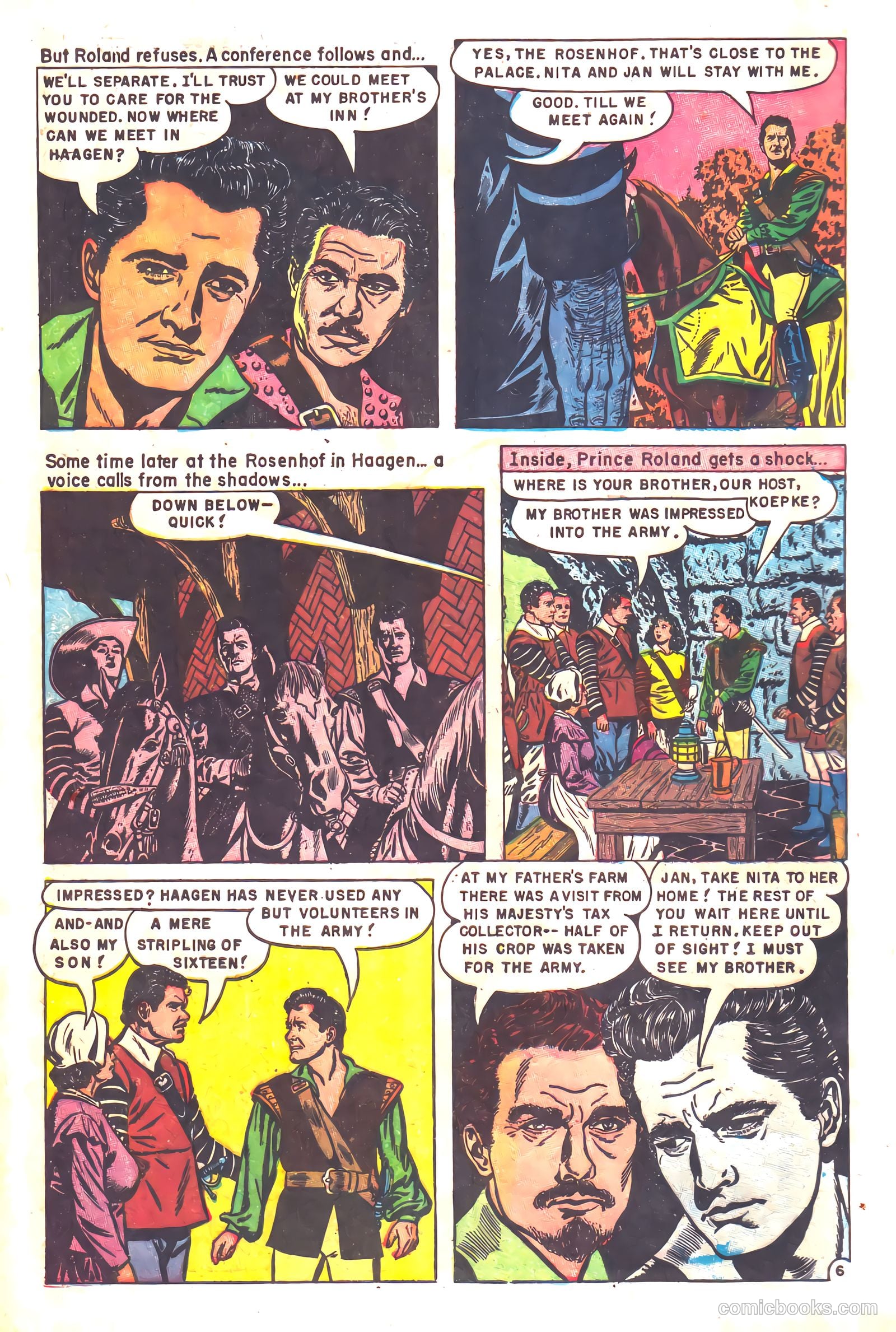 Movie Love #19 (1953) — page 8 of 36