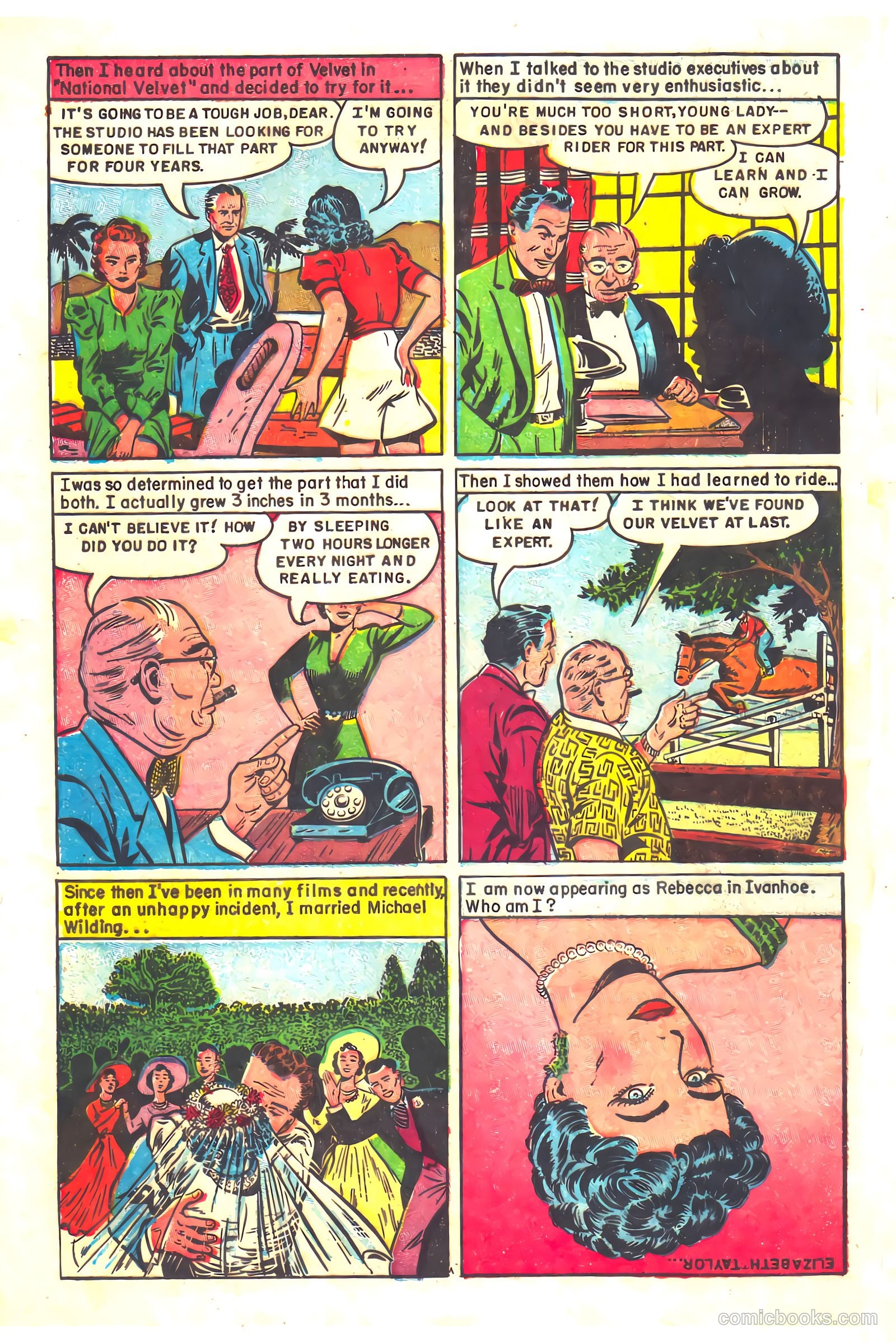 Movie Love #19 (1953) — page 28 of 36
