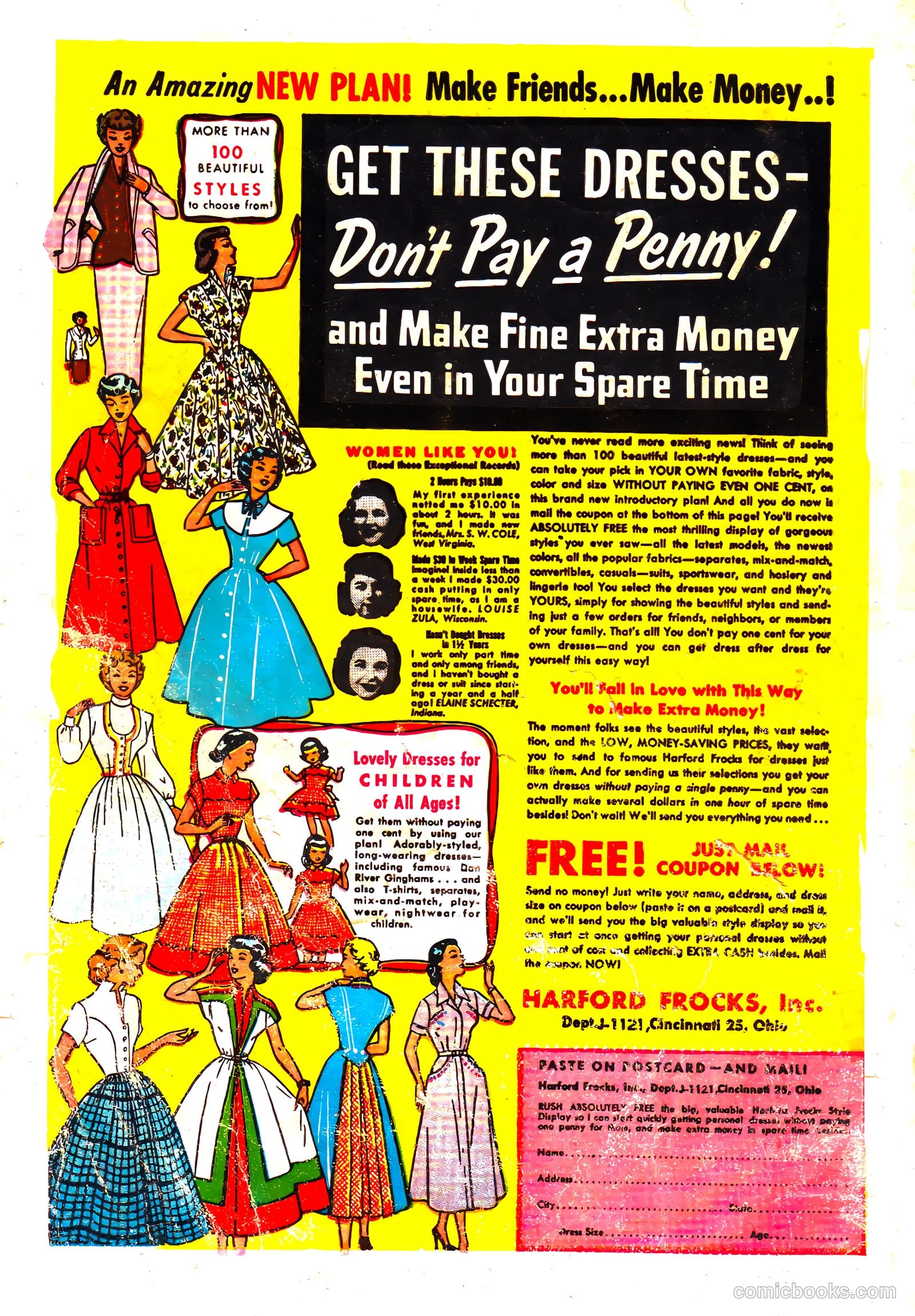 Movie Love #19 (1953) — page 36 of 36