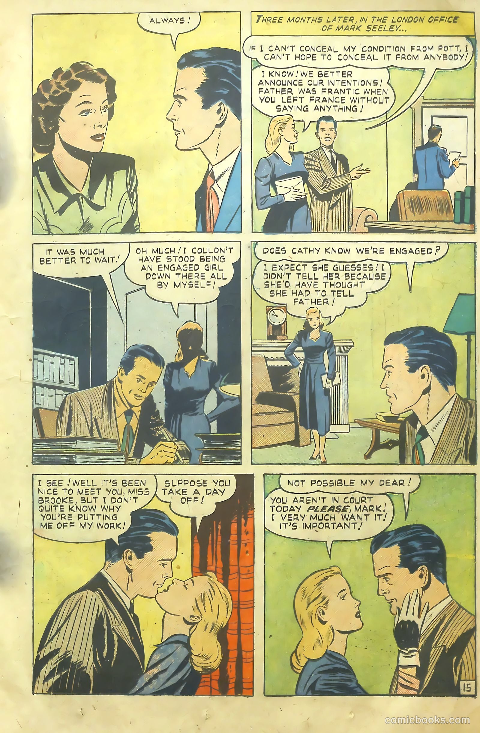 Movie Love #2 (1950) — page 17 of 52