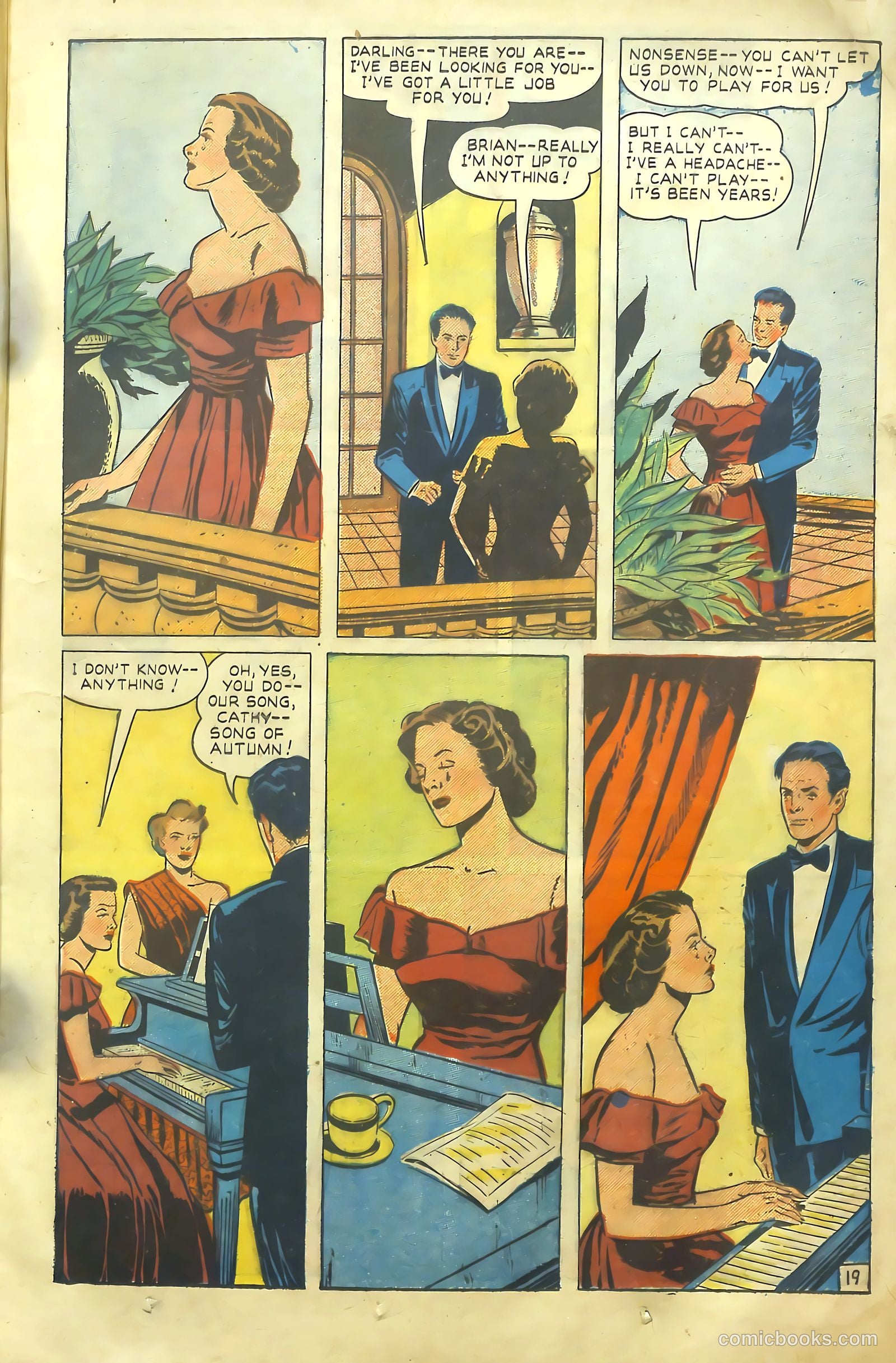 Movie Love #2 (1950) — page 21 of 52