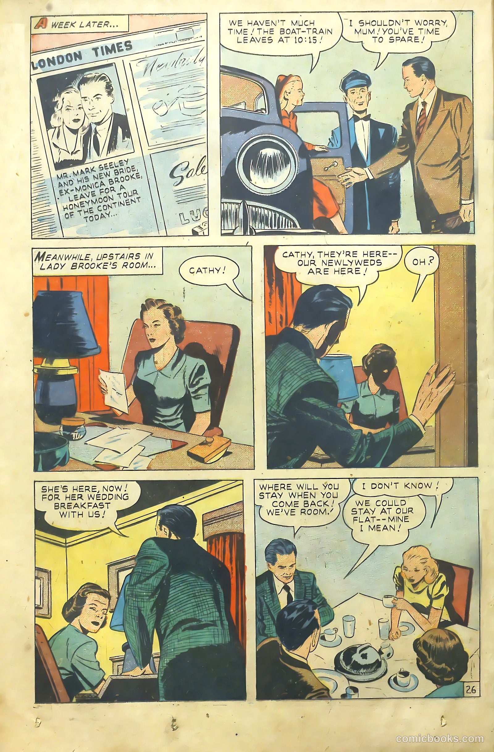 Movie Love #2 (1950) — page 28 of 52