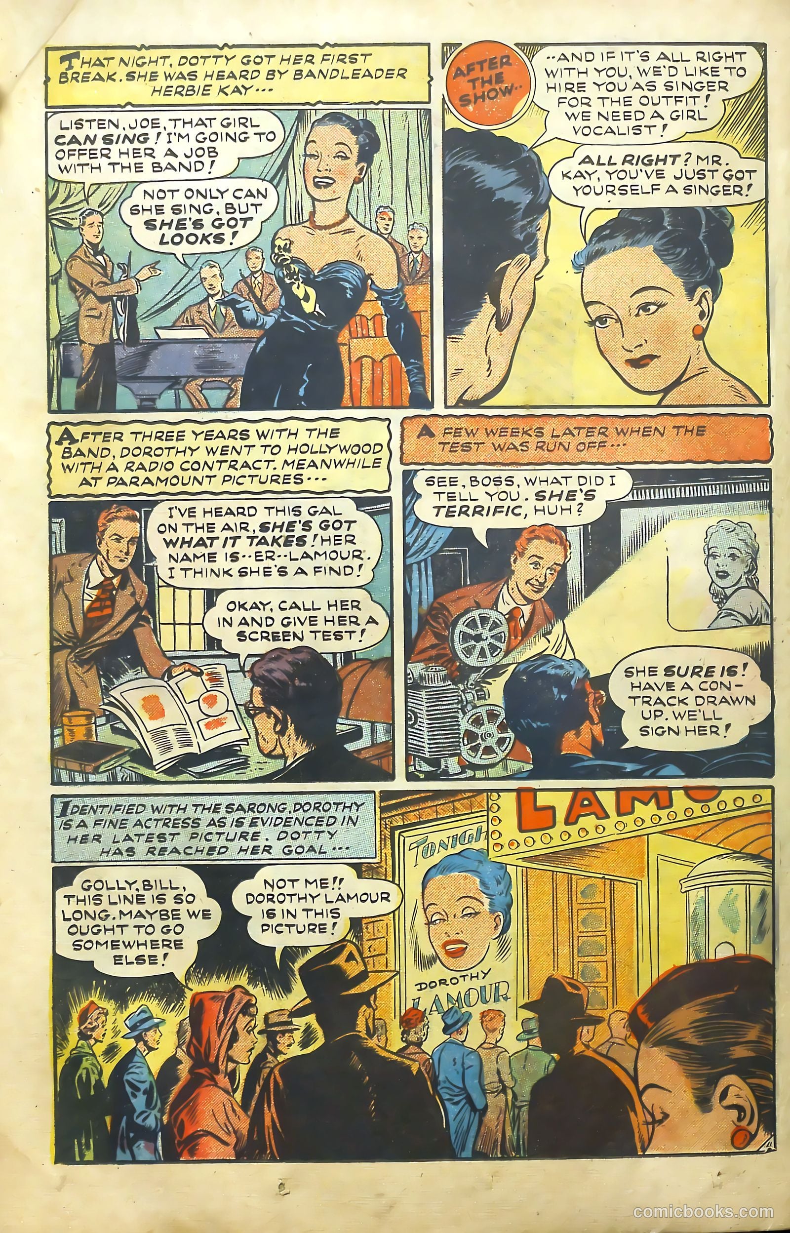 Movie Love #2 (1950) — page 34 of 52