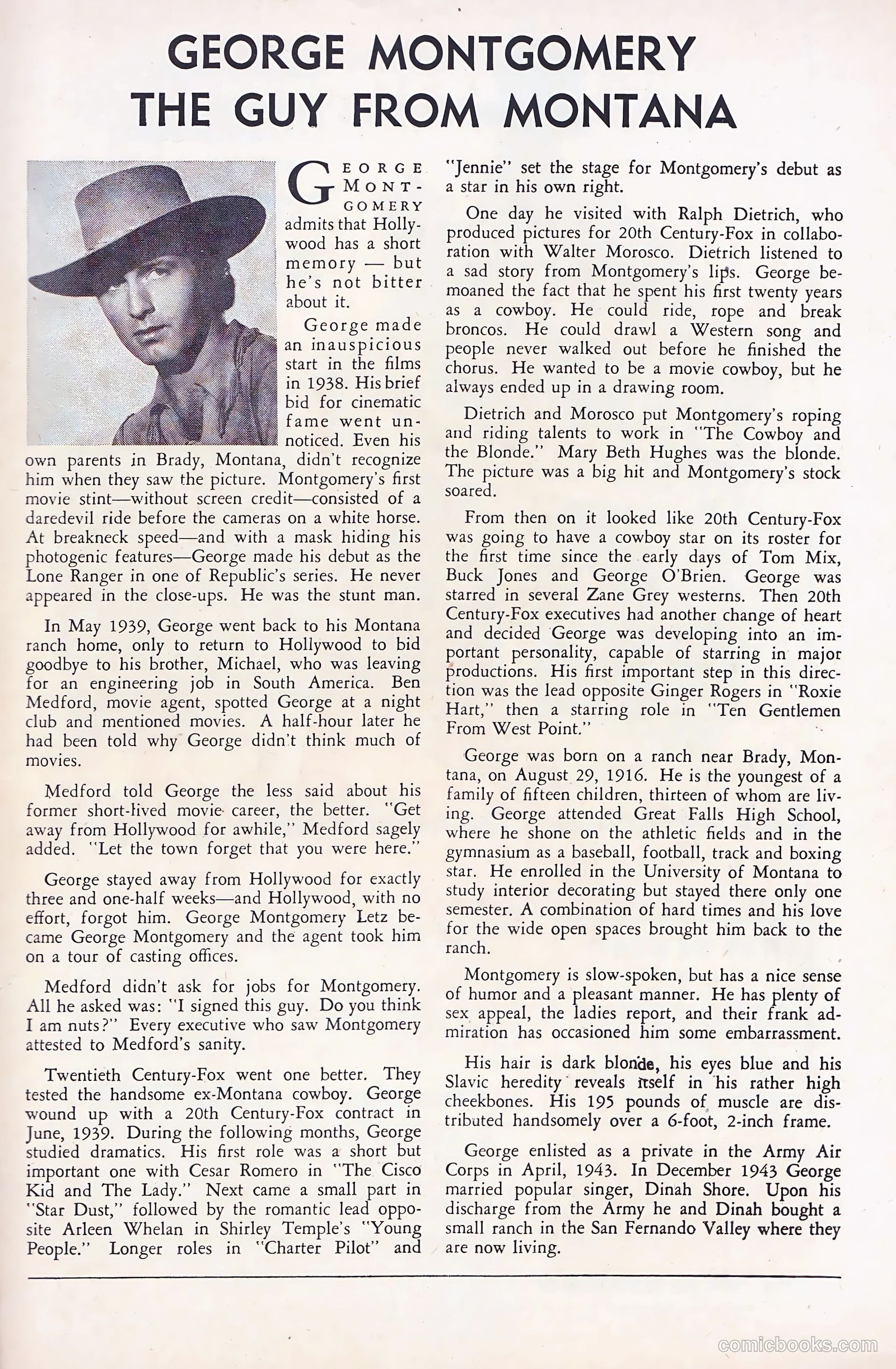 Movie Love #2 (1950) — page 51 of 52