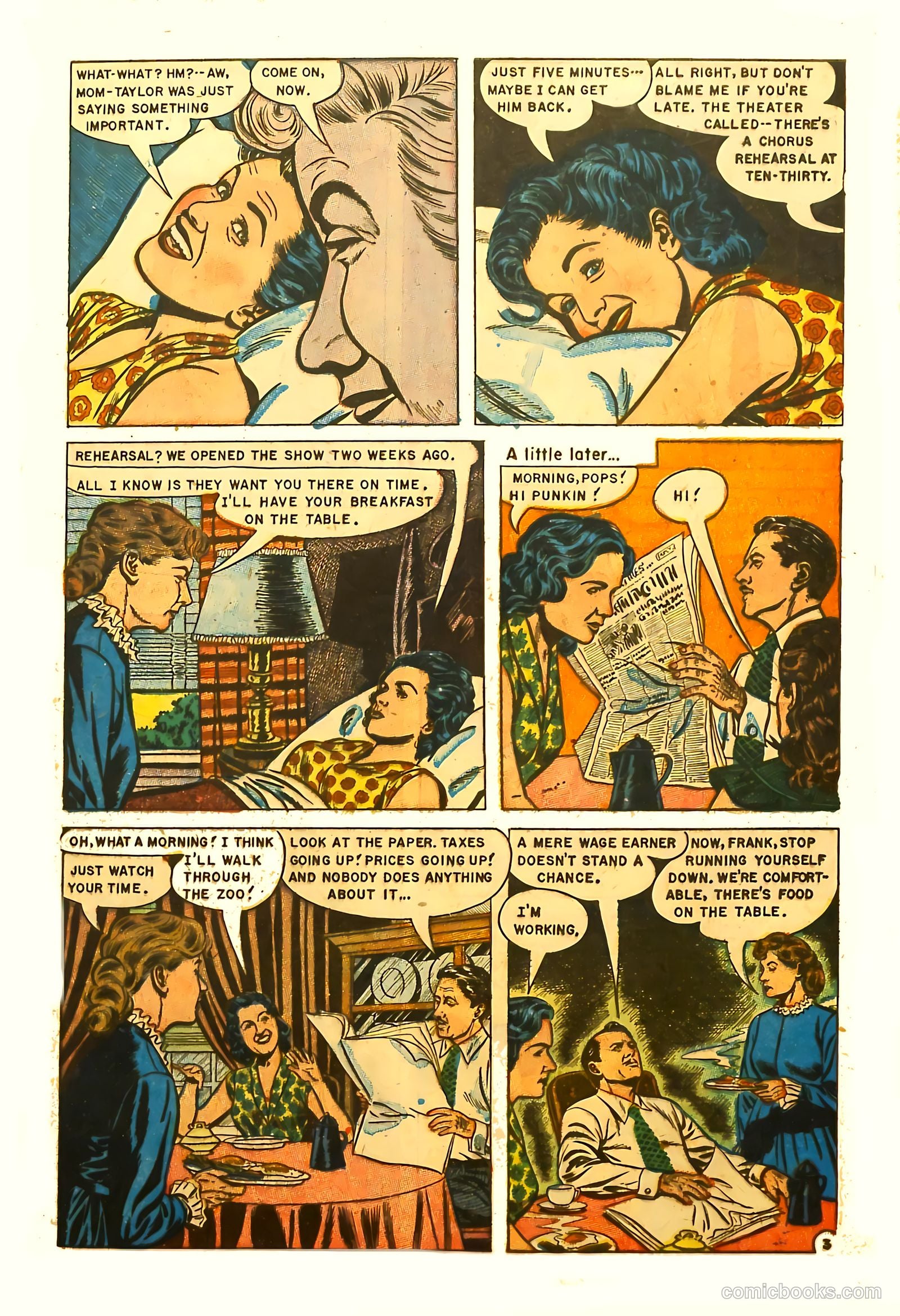 Movie Love #20 (1953) — page 5 of 36
