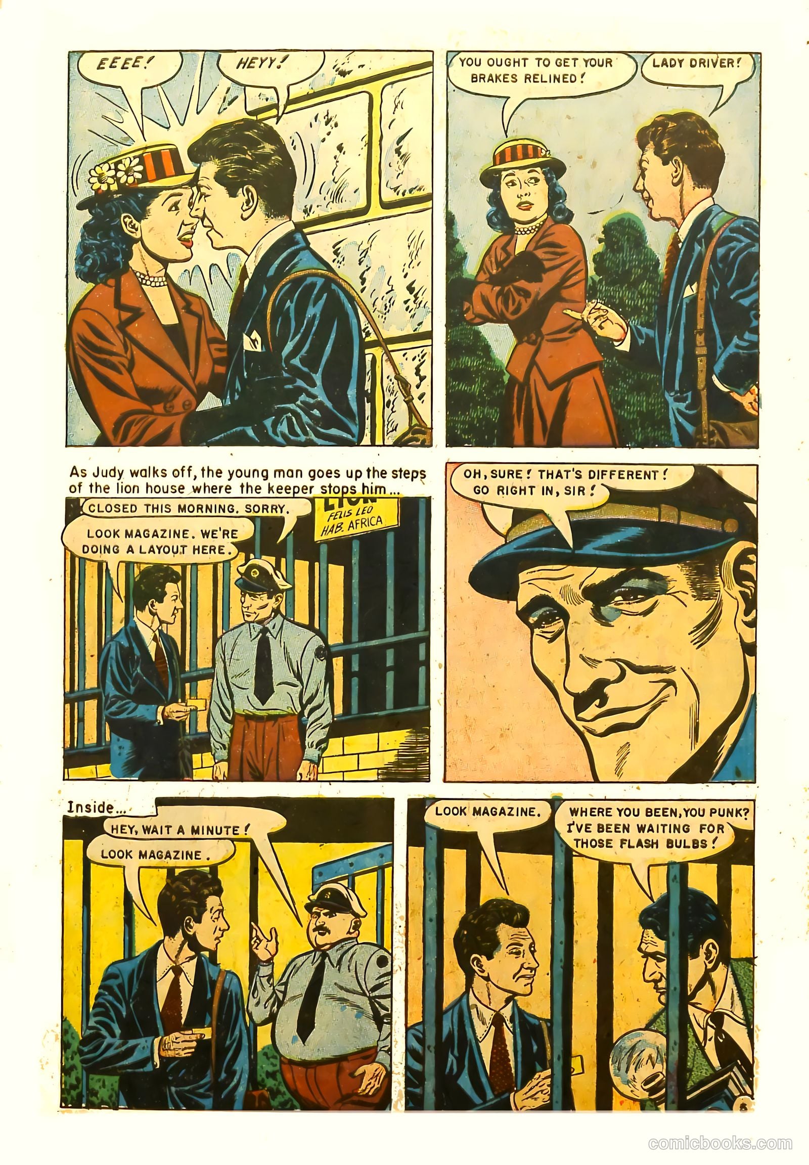 Movie Love #20 (1953) — page 7 of 36