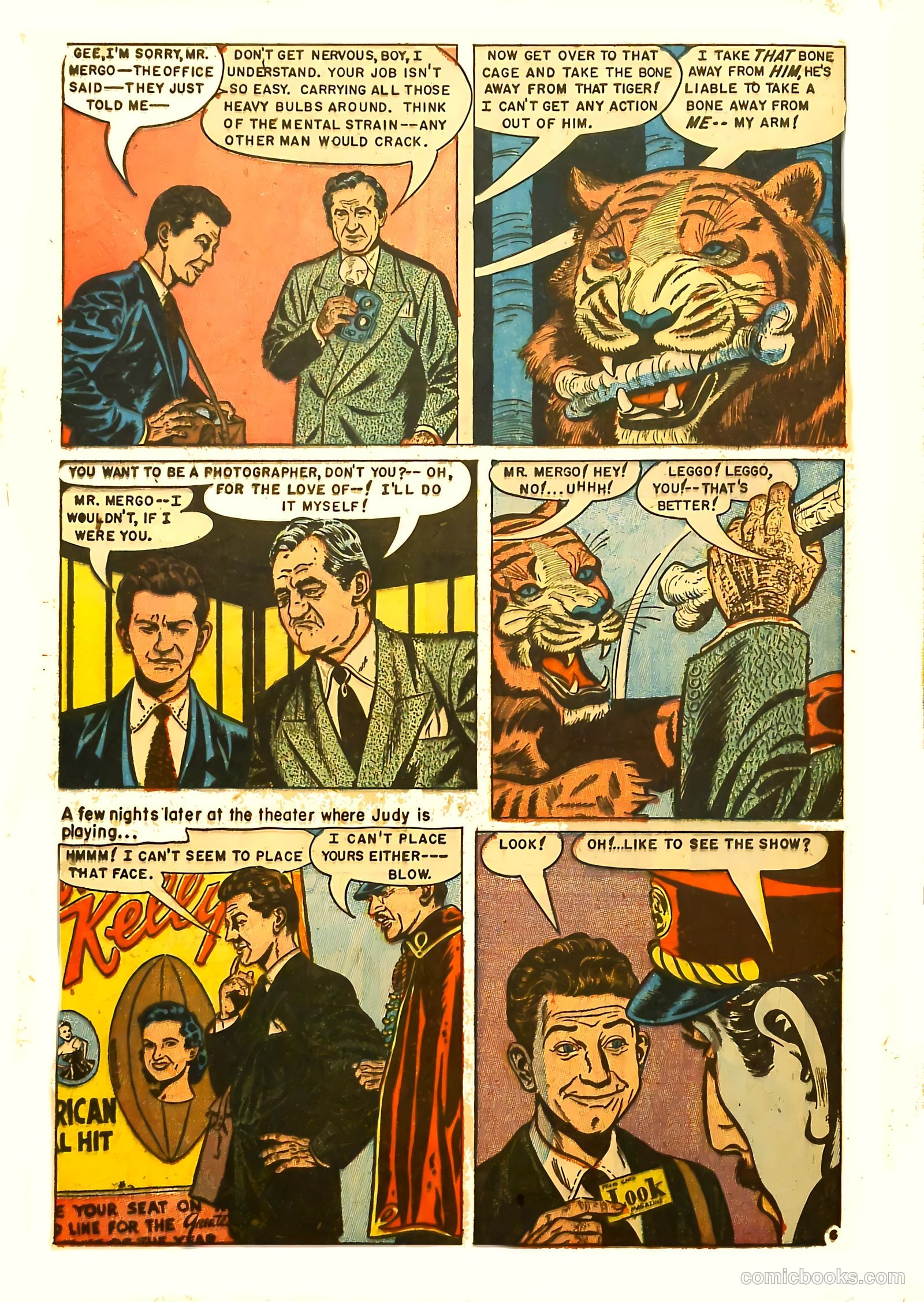 Movie Love #20 (1953) — page 8 of 36