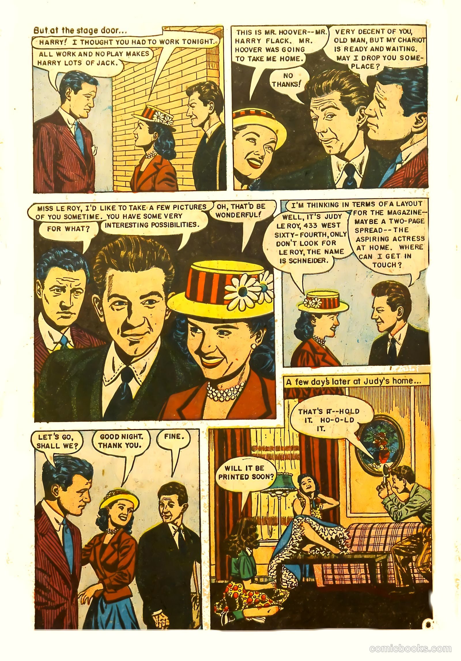 Movie Love #20 (1953) — page 10 of 36