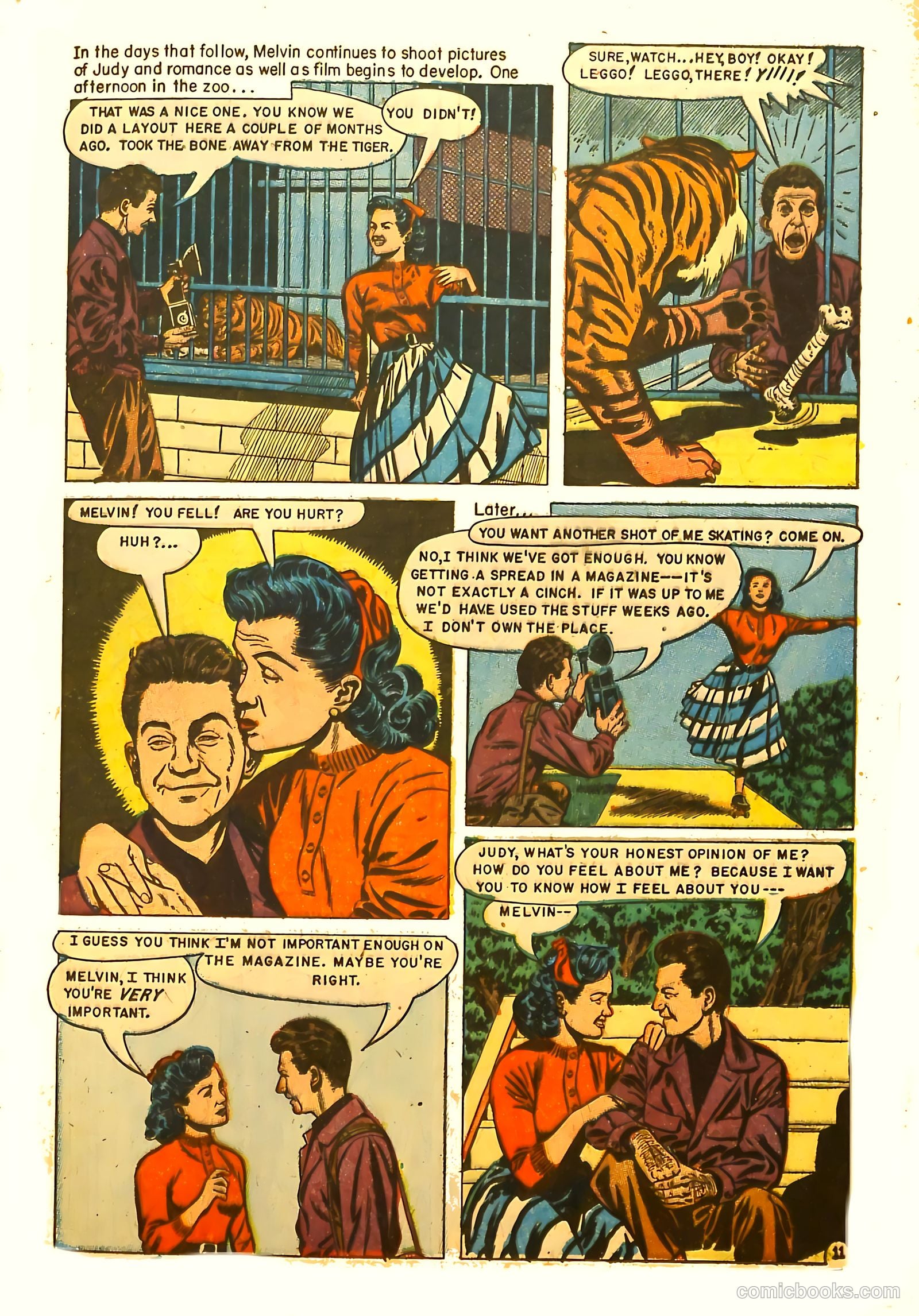 Movie Love #20 (1953) — page 13 of 36
