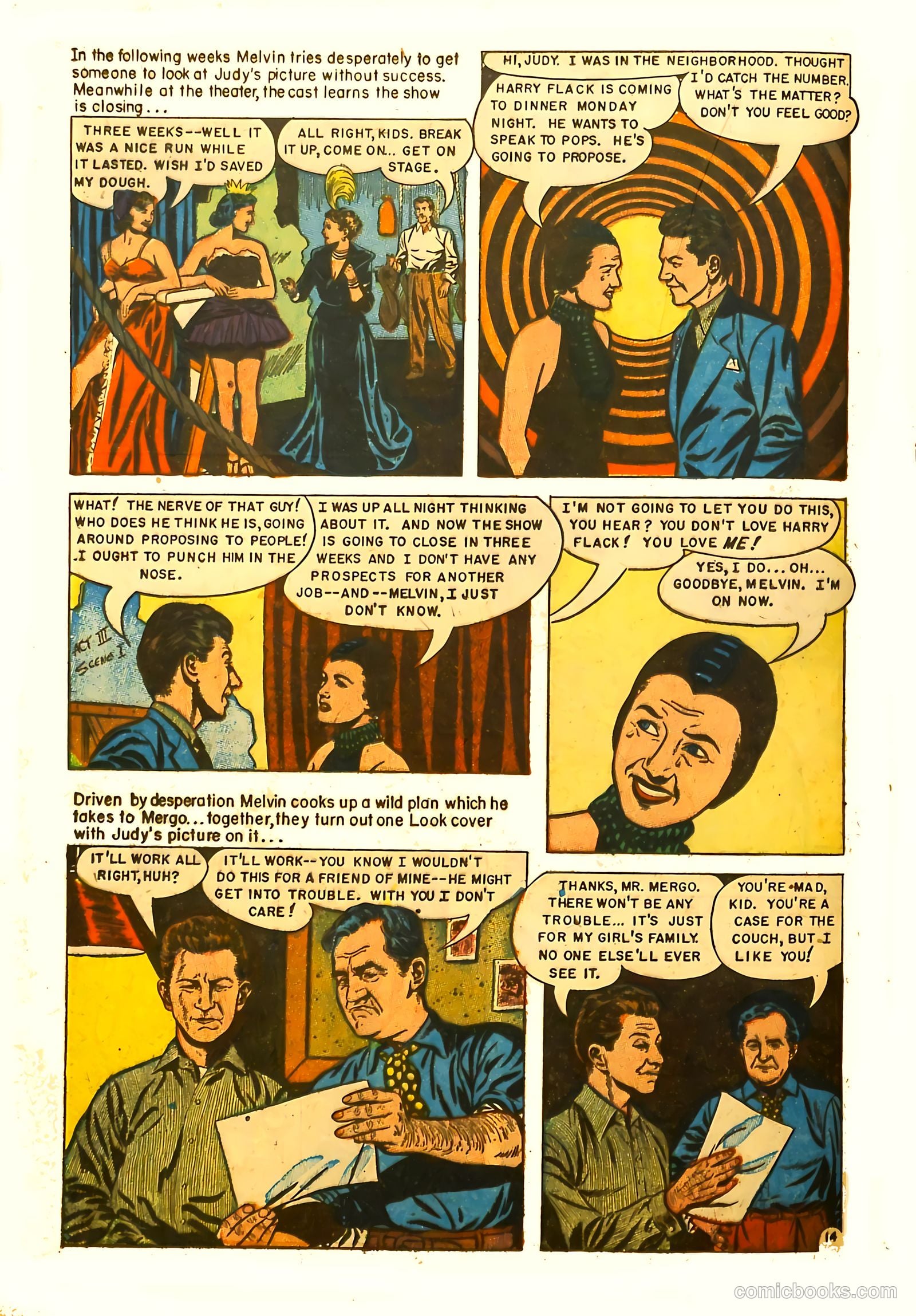 Movie Love #20 (1953) — page 16 of 36