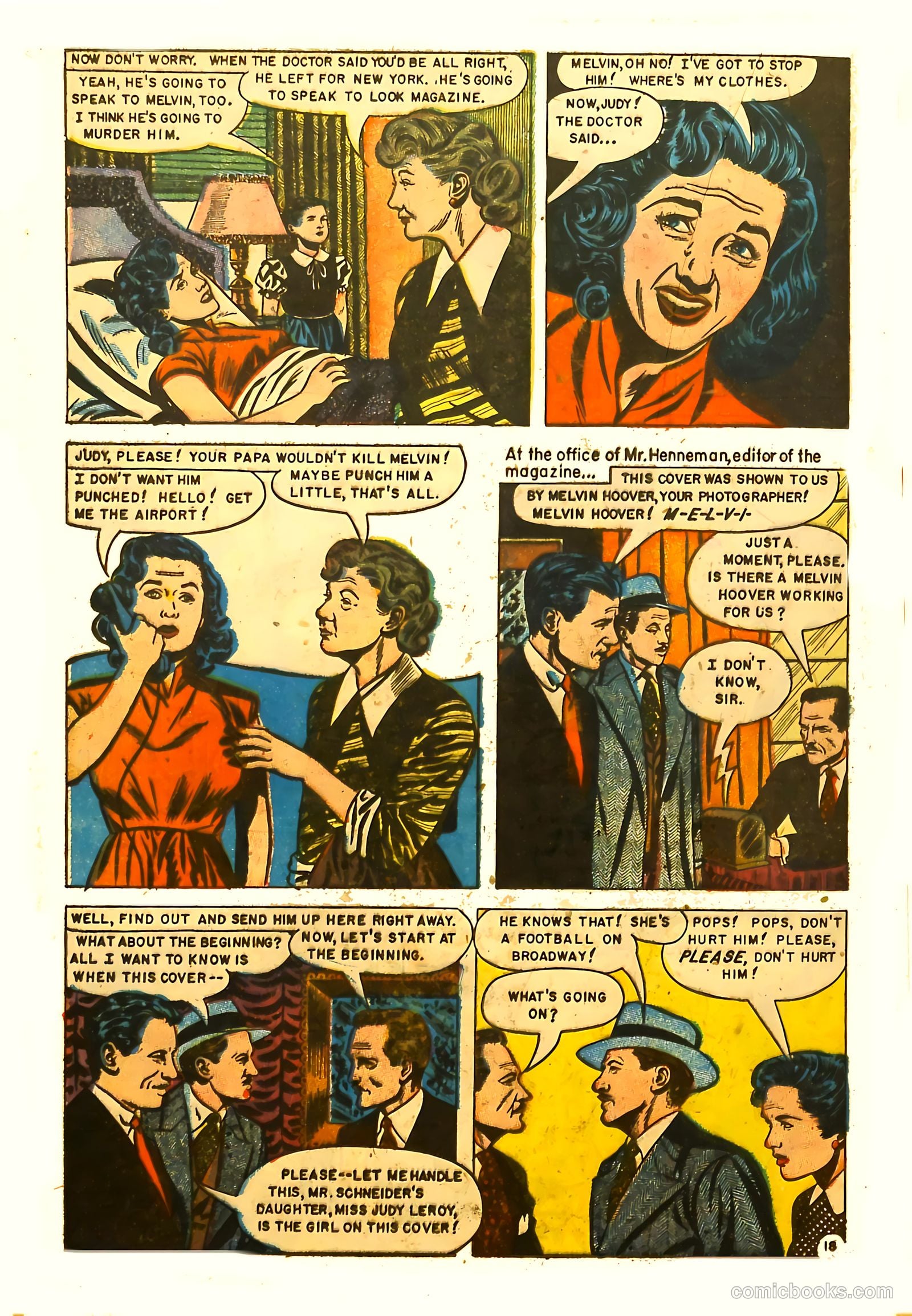 Movie Love #20 (1953) — page 20 of 36