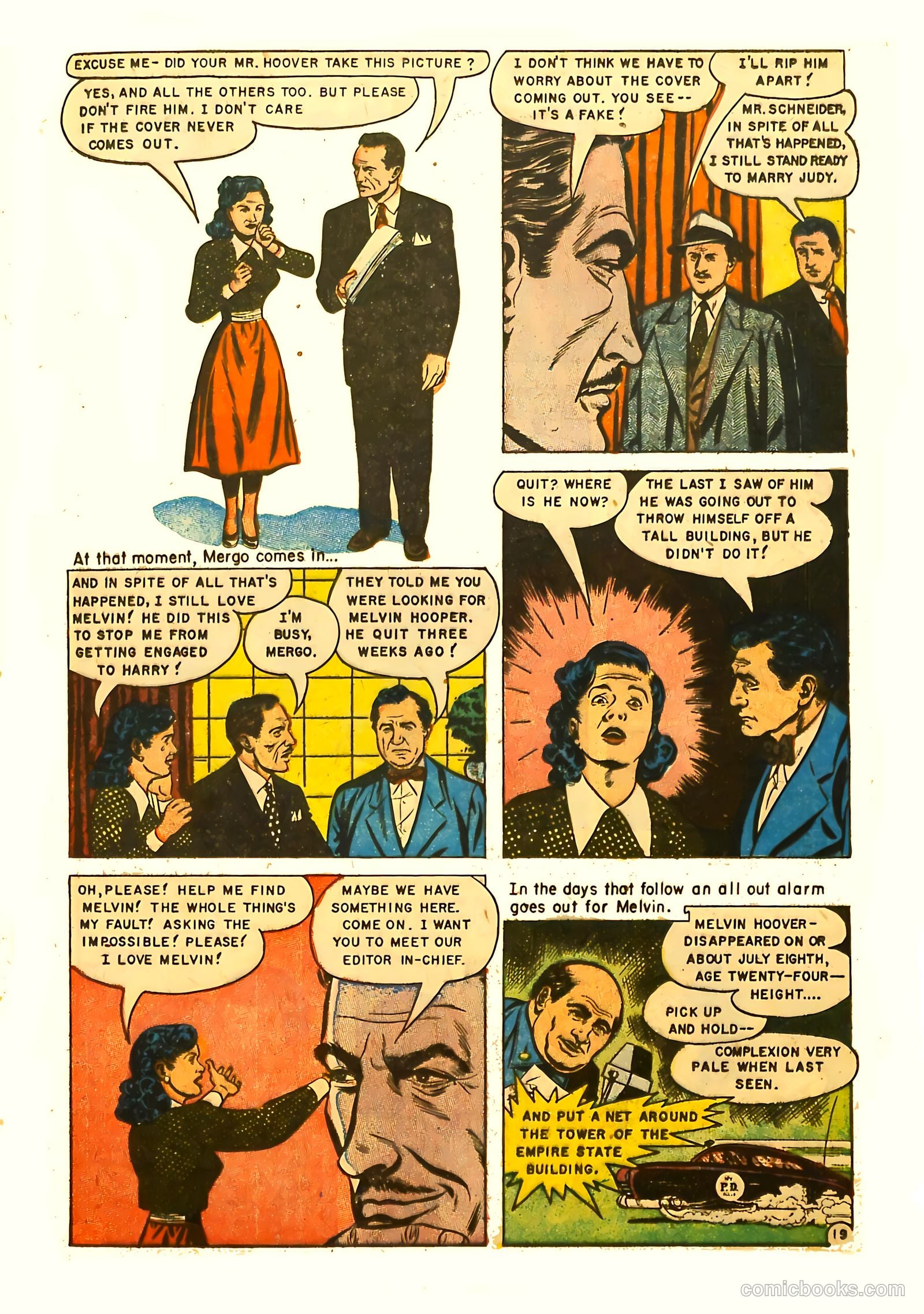 Movie Love #20 (1953) — page 21 of 36