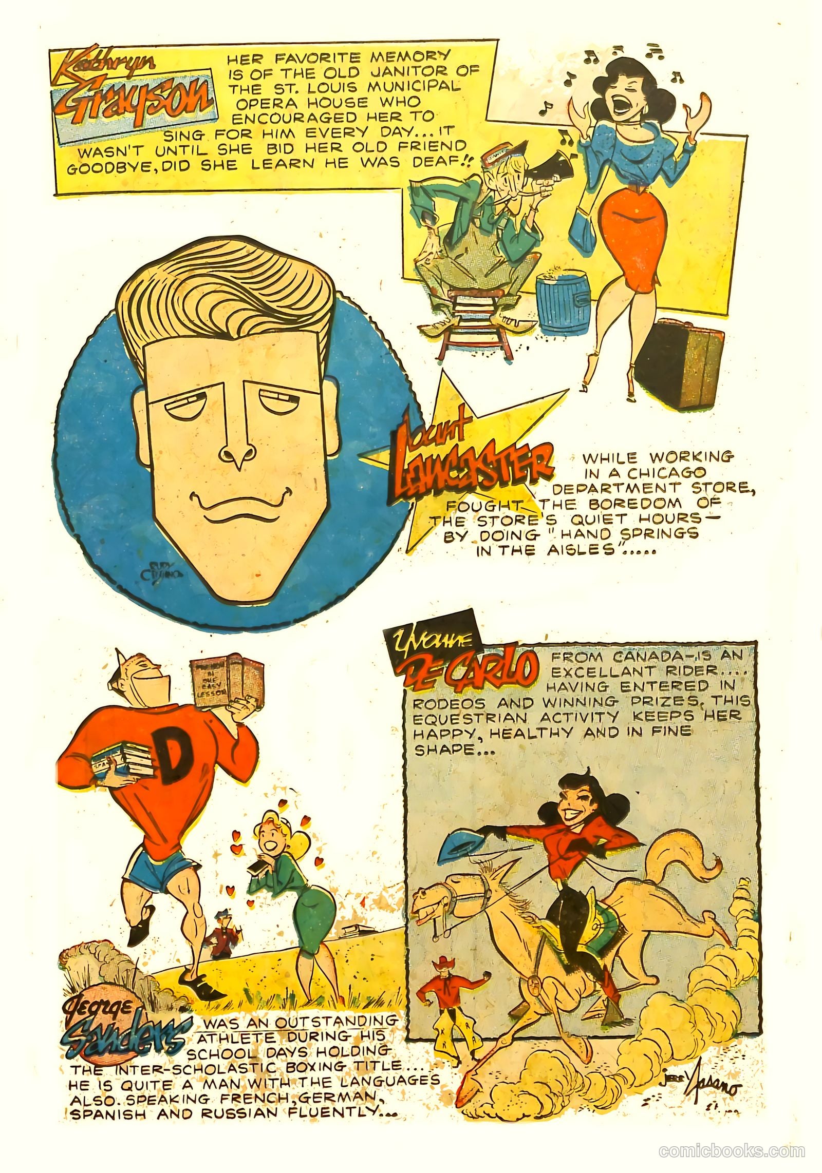 Movie Love #20 (1953) — page 23 of 36