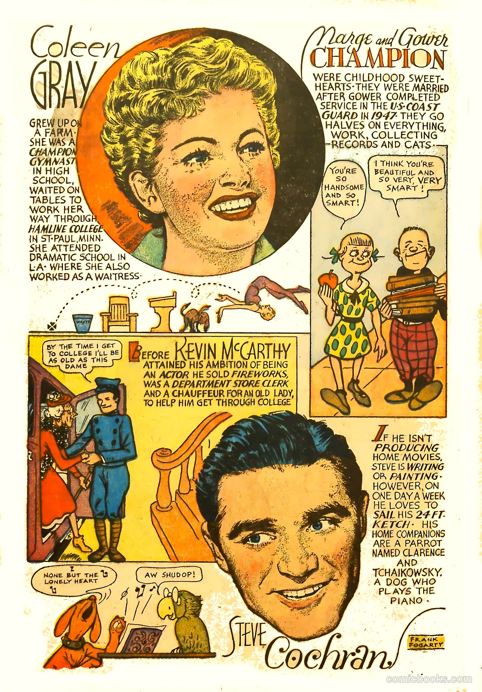 Movie Love #20 (1953) — page 32 of 36