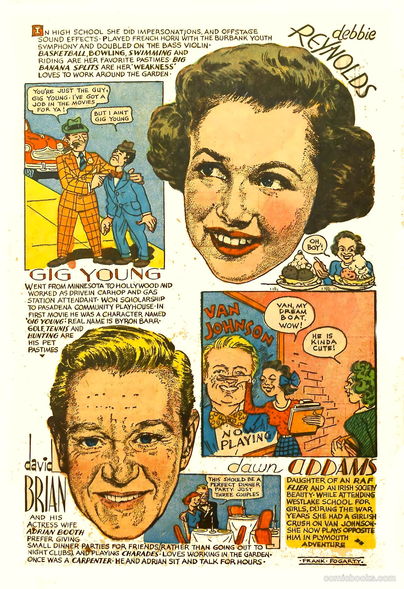 Movie Love #20 (1953) — page 33 of 36
