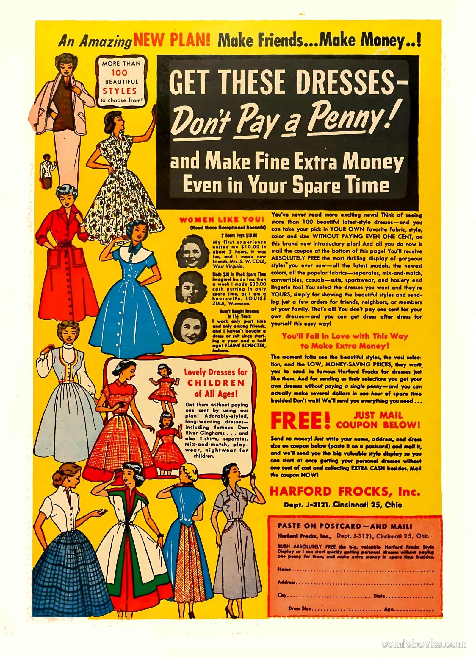 Movie Love #20 (1953) — page 36 of 36