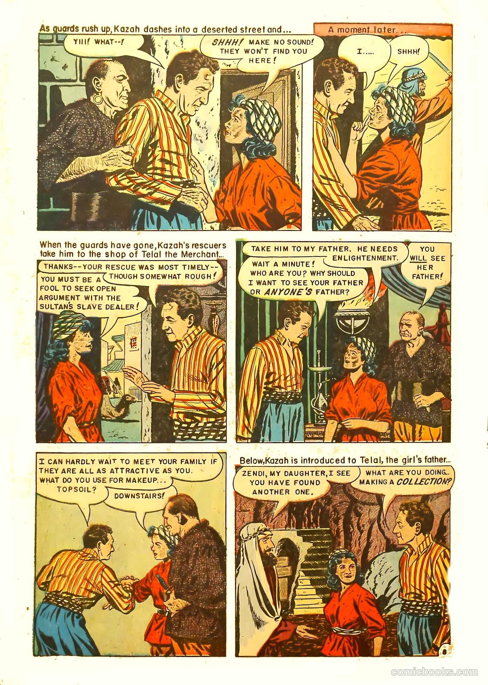 Movie Love #21 (1953) — page 10 of 36