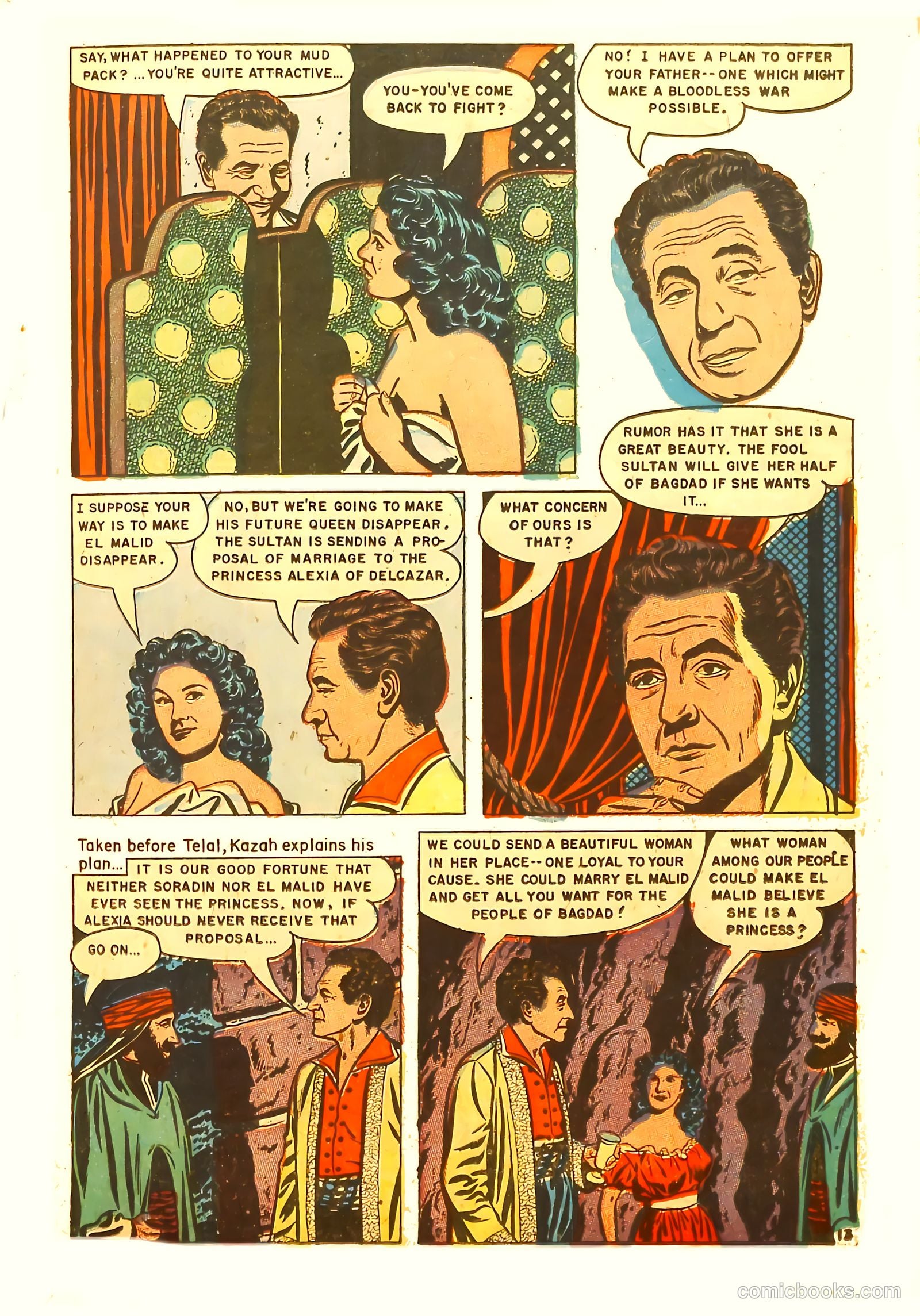 Movie Love #21 (1953) — page 15 of 36