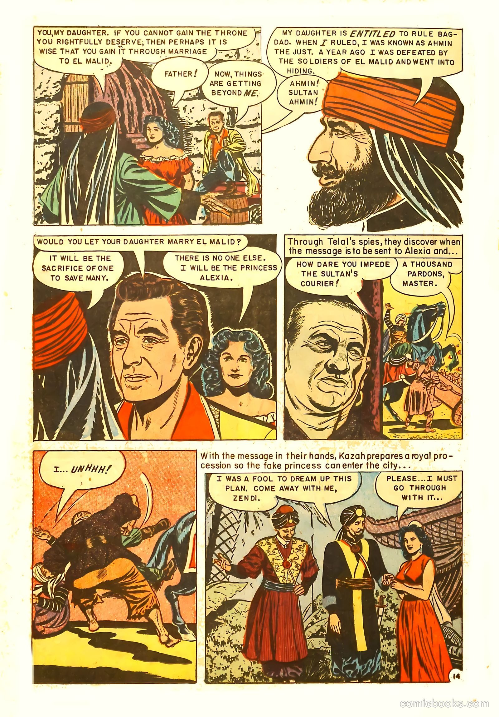 Movie Love #21 (1953) — page 16 of 36