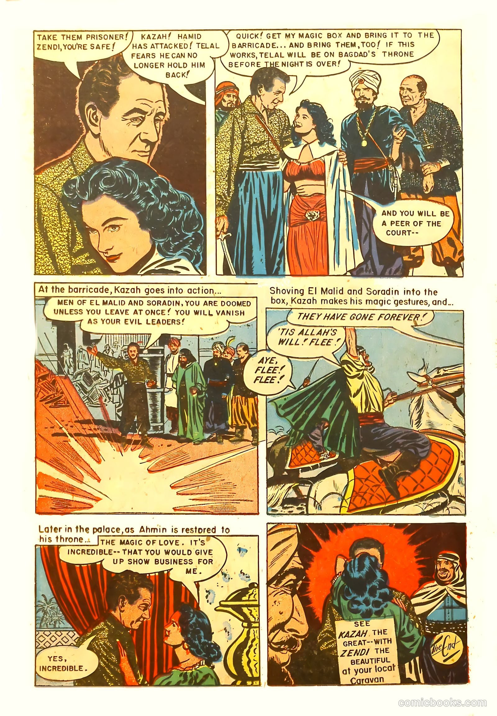 Movie Love #21 (1953) — page 22 of 36