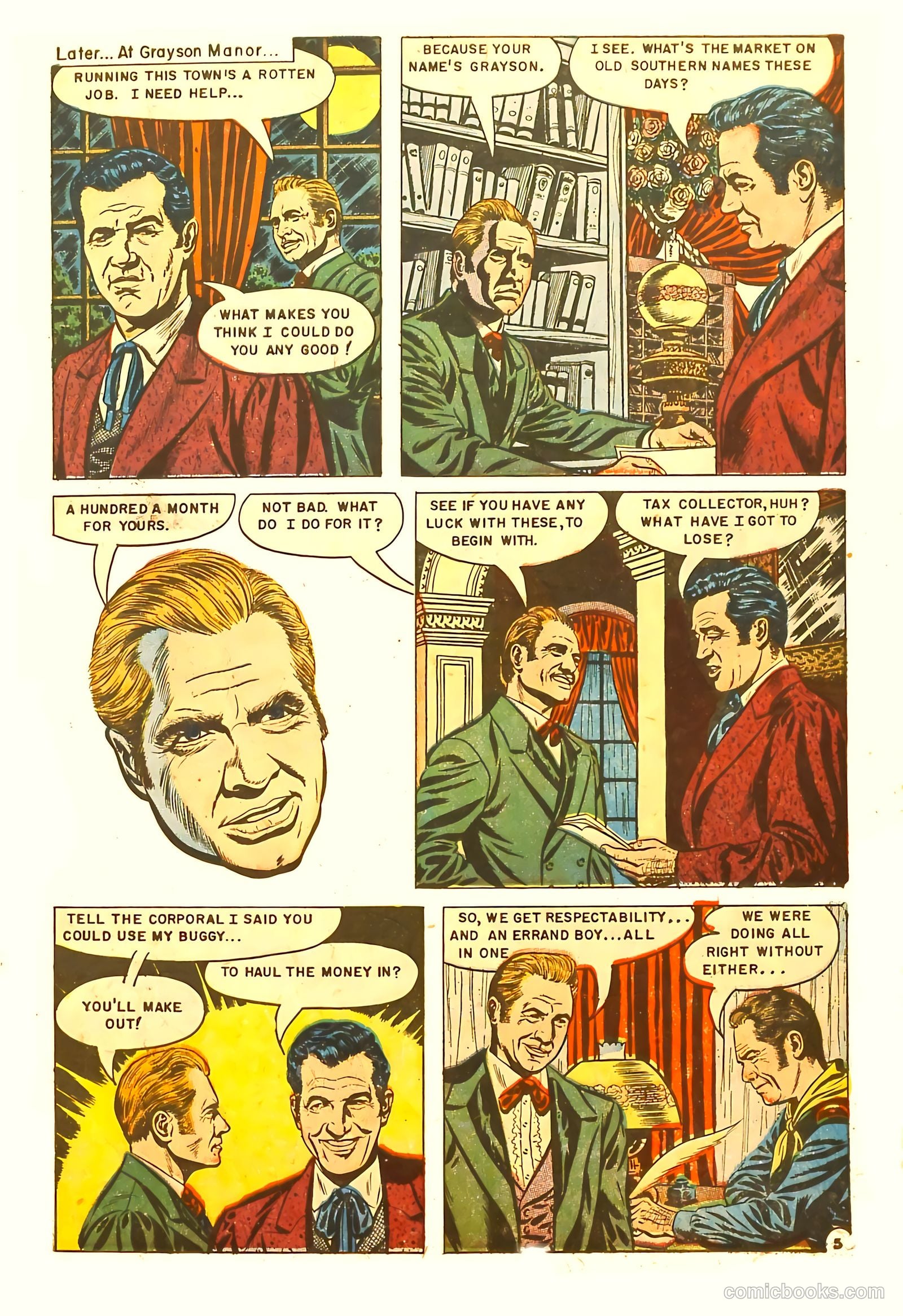 Movie Love #22 (1953) — page 7 of 36