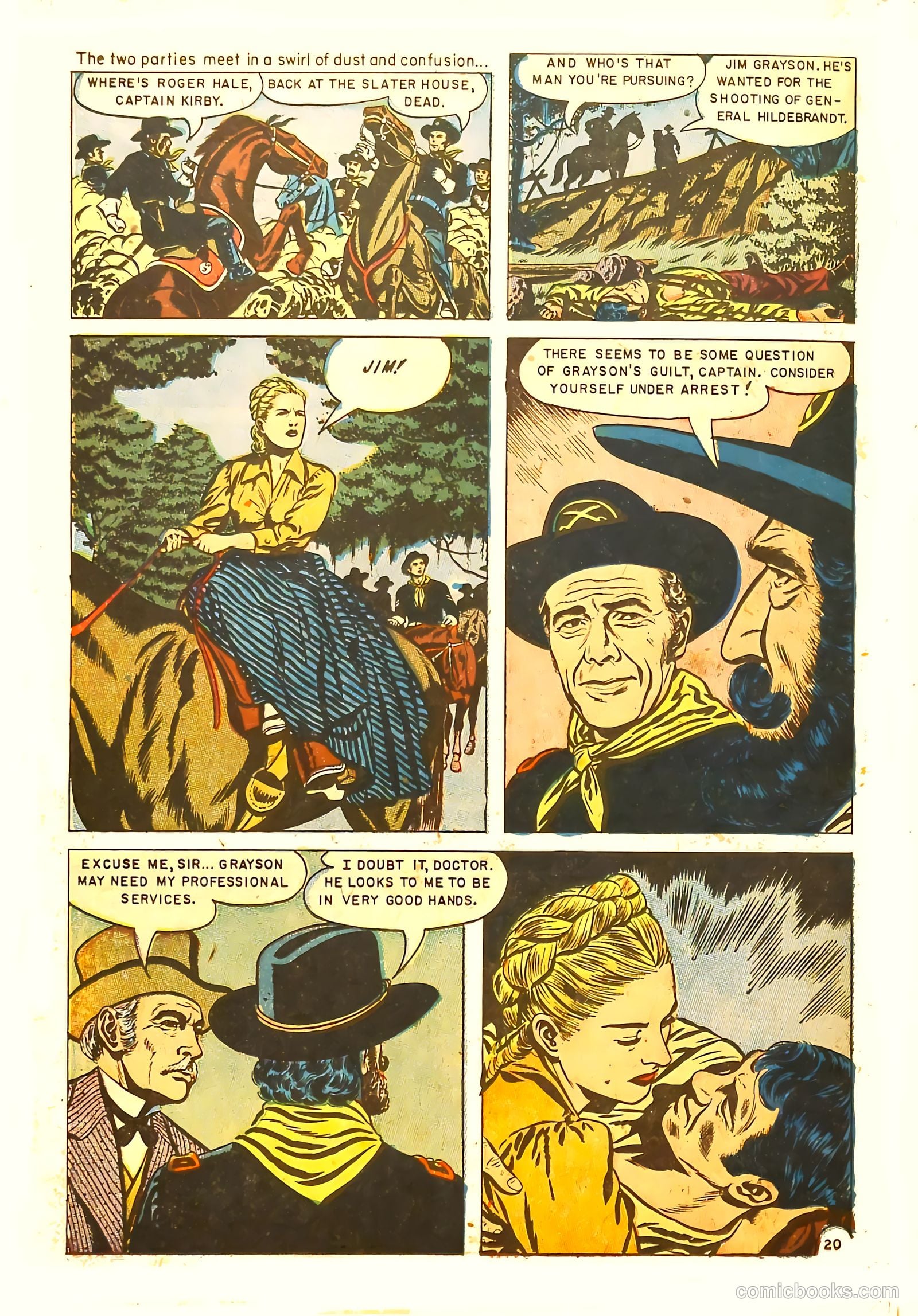Movie Love #22 (1953) — page 22 of 36