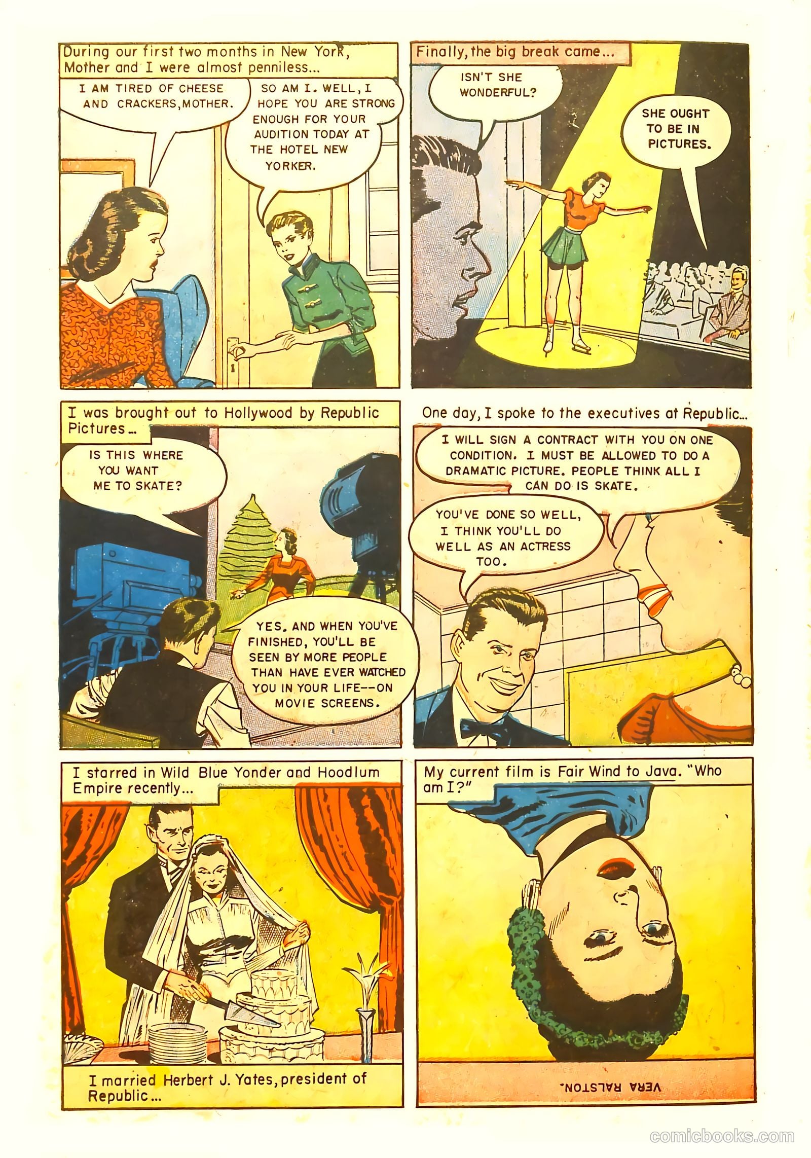 Movie Love #22 (1953) — page 30 of 36