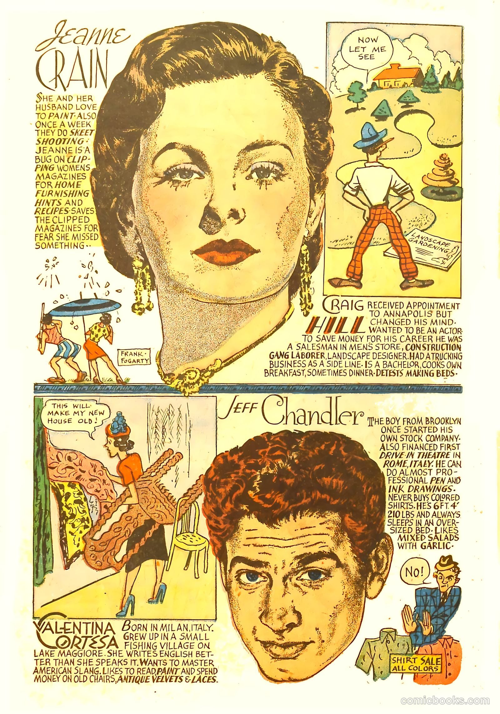 Movie Love #22 (1953) — page 32 of 36