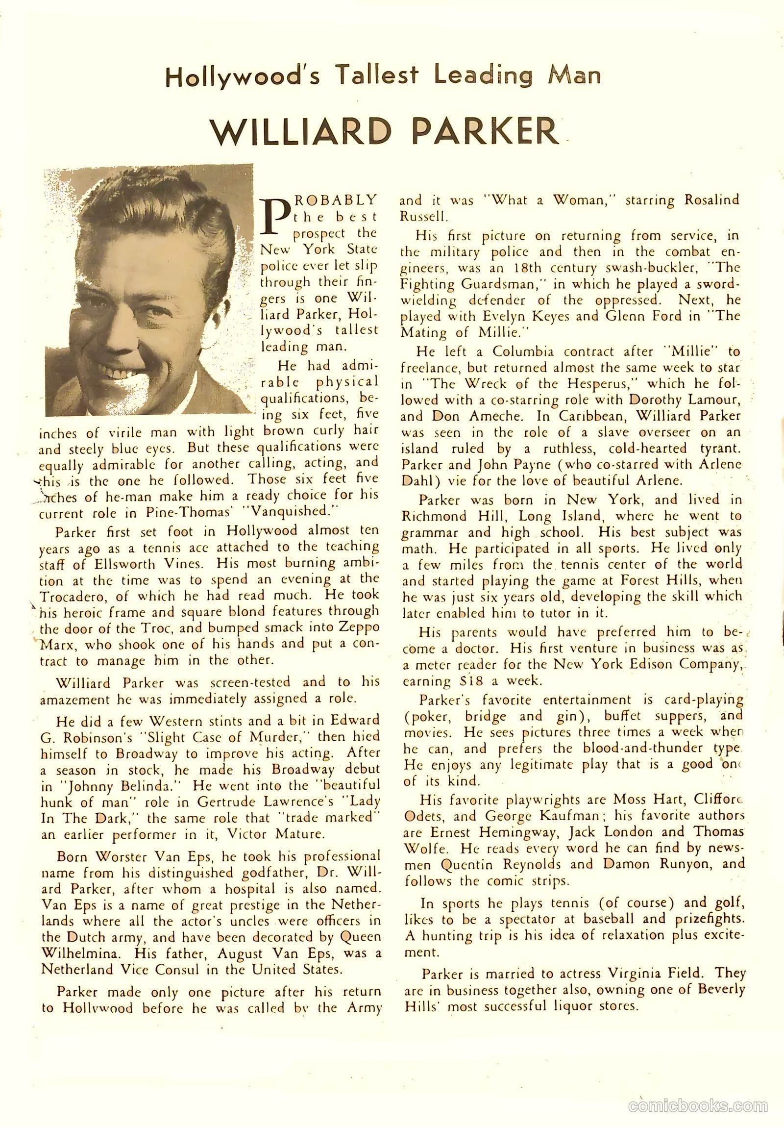 Movie Love #22 (1953) — page 35 of 36