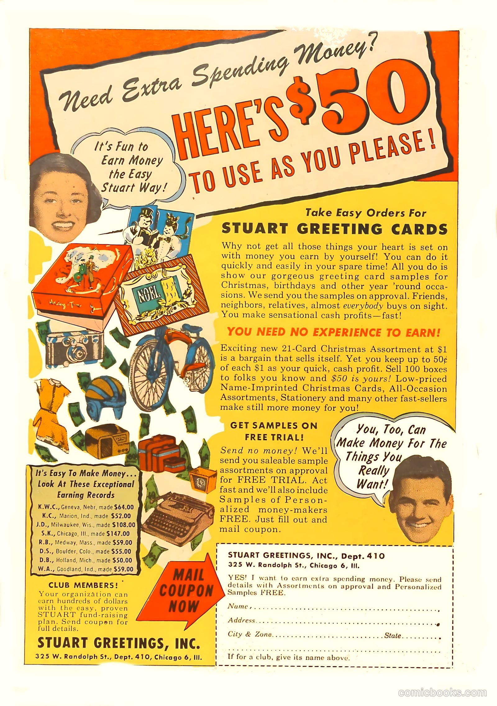 Movie Love #22 (1953) — page 36 of 36